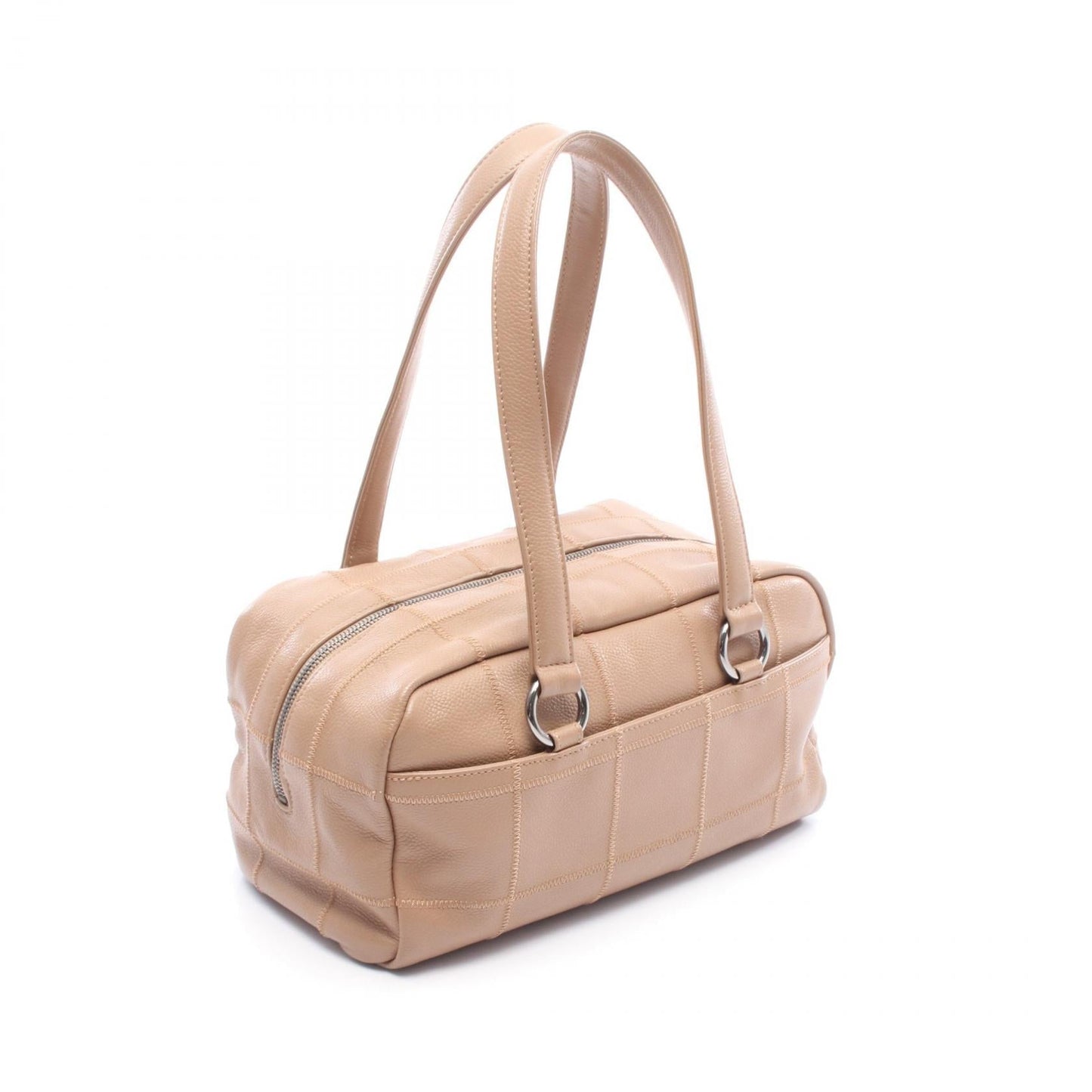 Chanel Choco Bar Calf Boston Bag