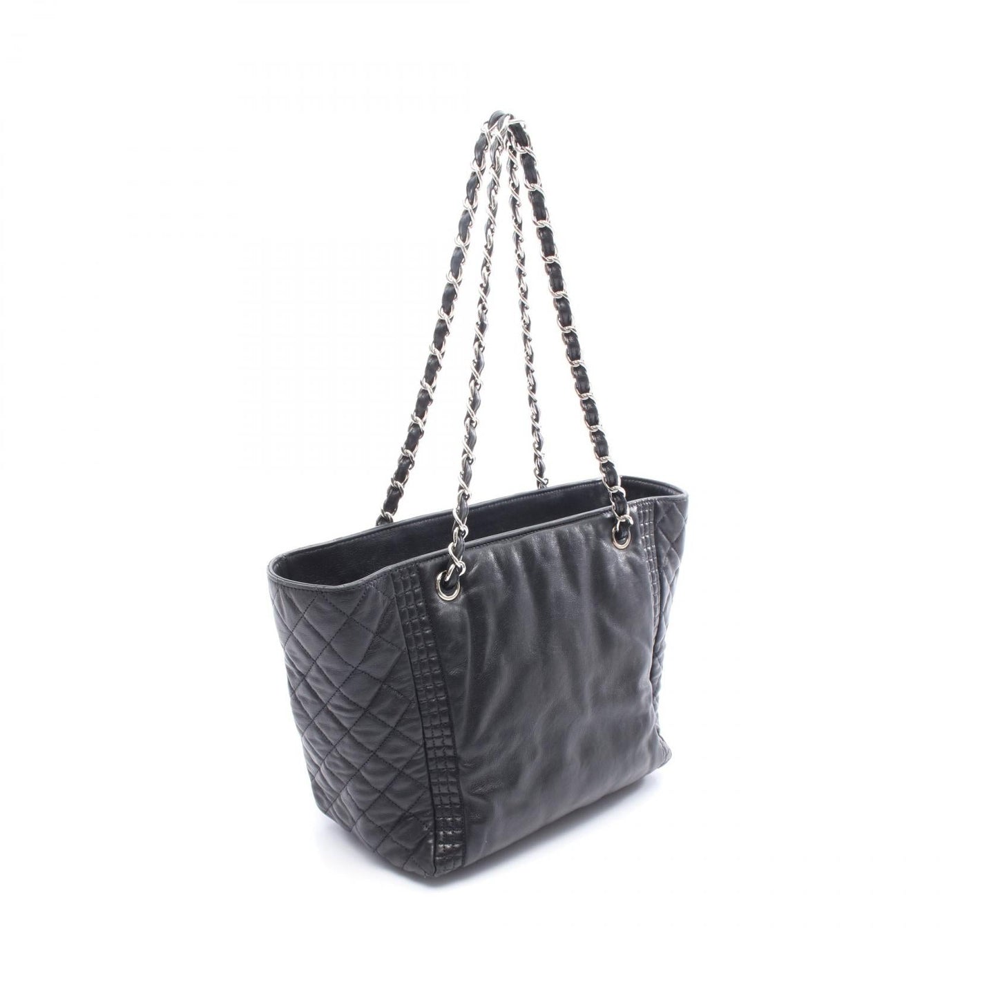 Chanel Coco Mark Lambskin Tote Bag