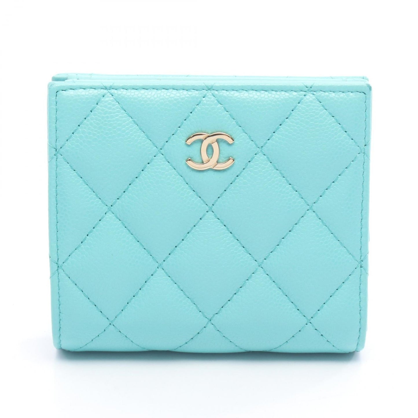 Chanel Matelassé Classic Small Wallet Grained Calfskin Wallet