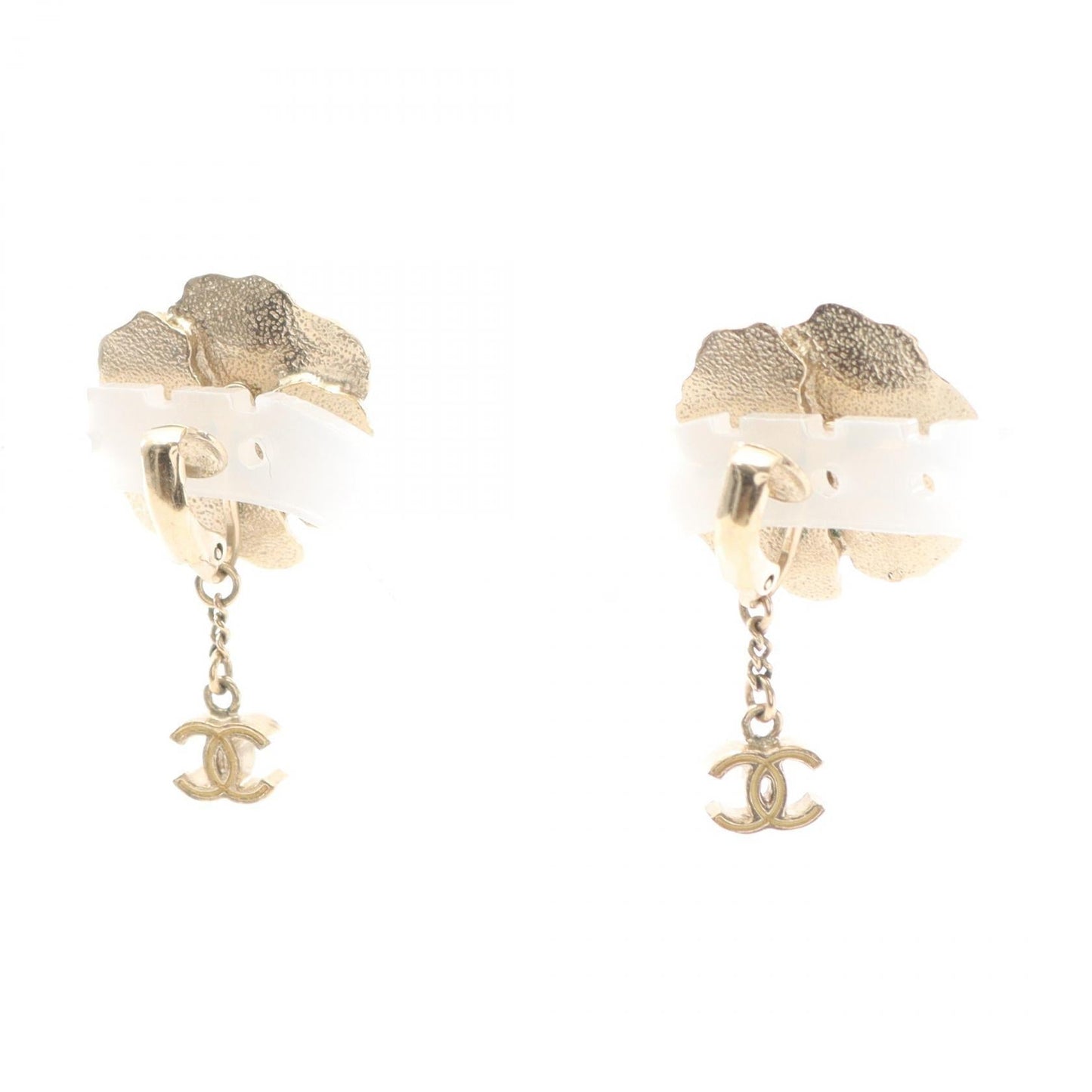 Chanel Camellia Earrings