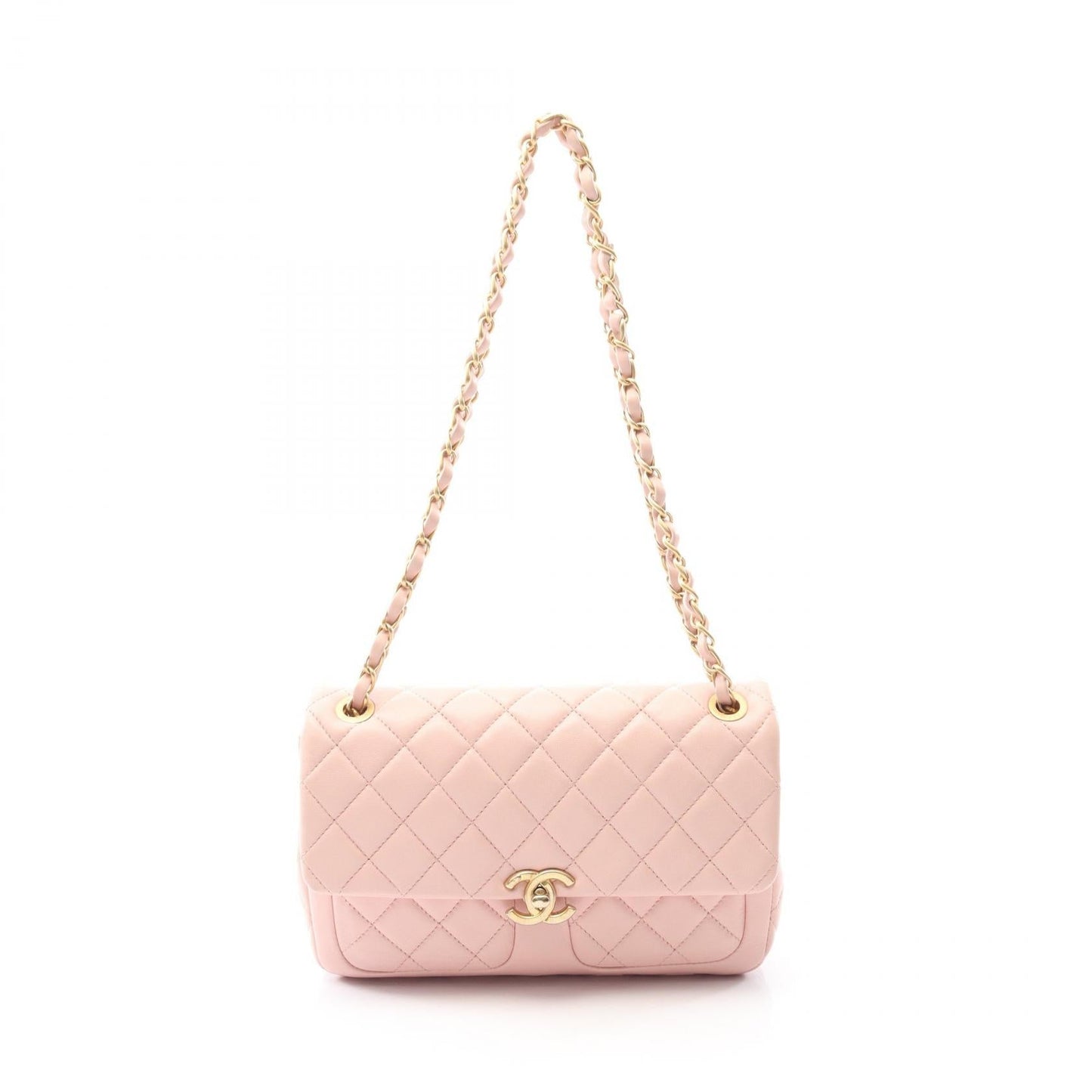Chanel Matelassé Lambskin Shoulder Bag