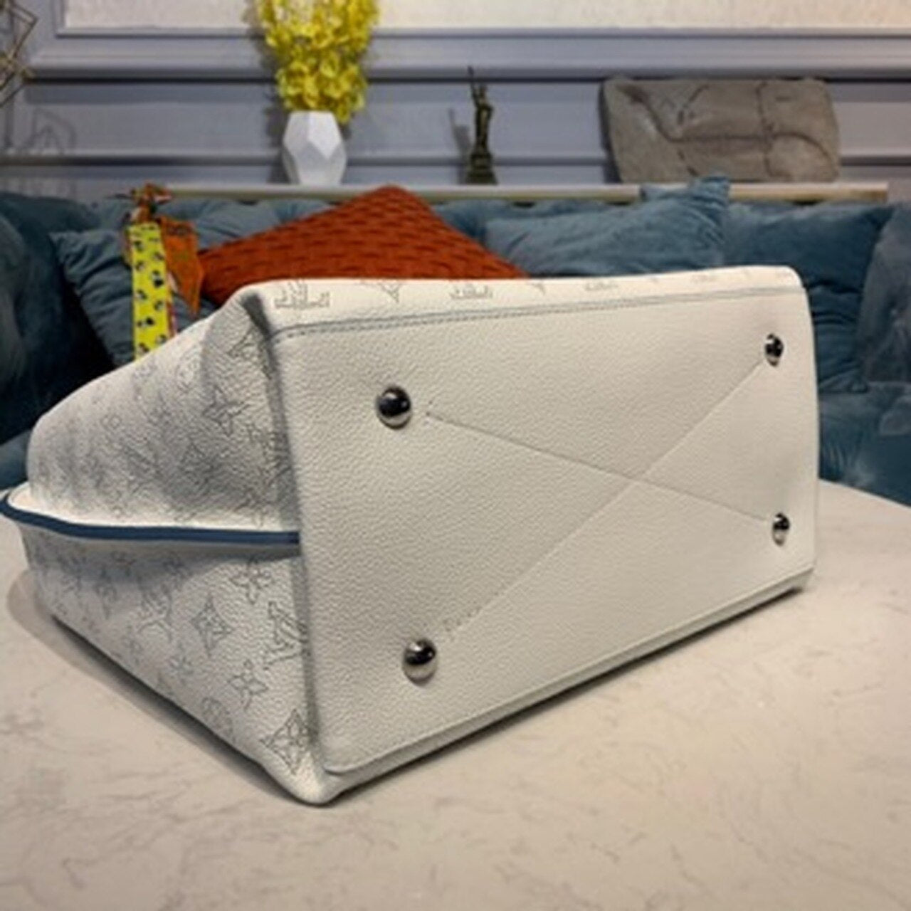Top Quality Carmel Hobo Bag Ivory For Women,  Shoulder Bags 13.8in/40cm Top Quality