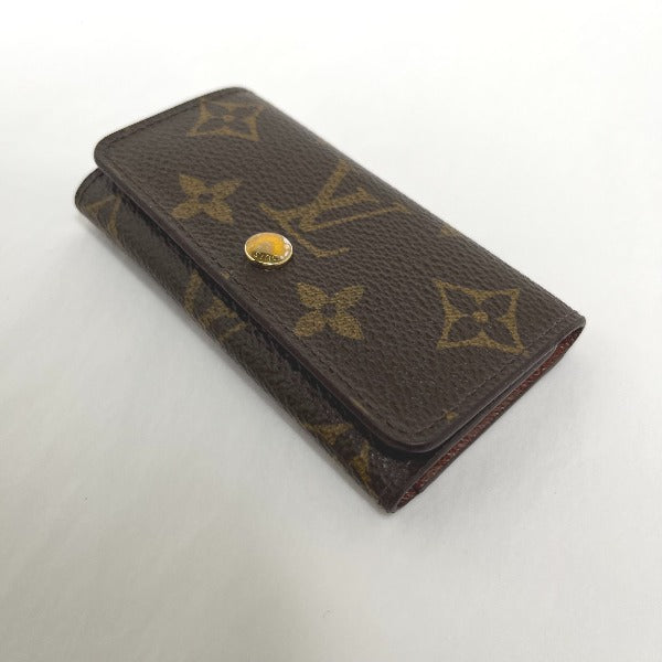LOUIS VUITTON Key case Key holder  M69517 Monogram canvas Brown for 4 Monogram Multicles4 unisex(Unisex)