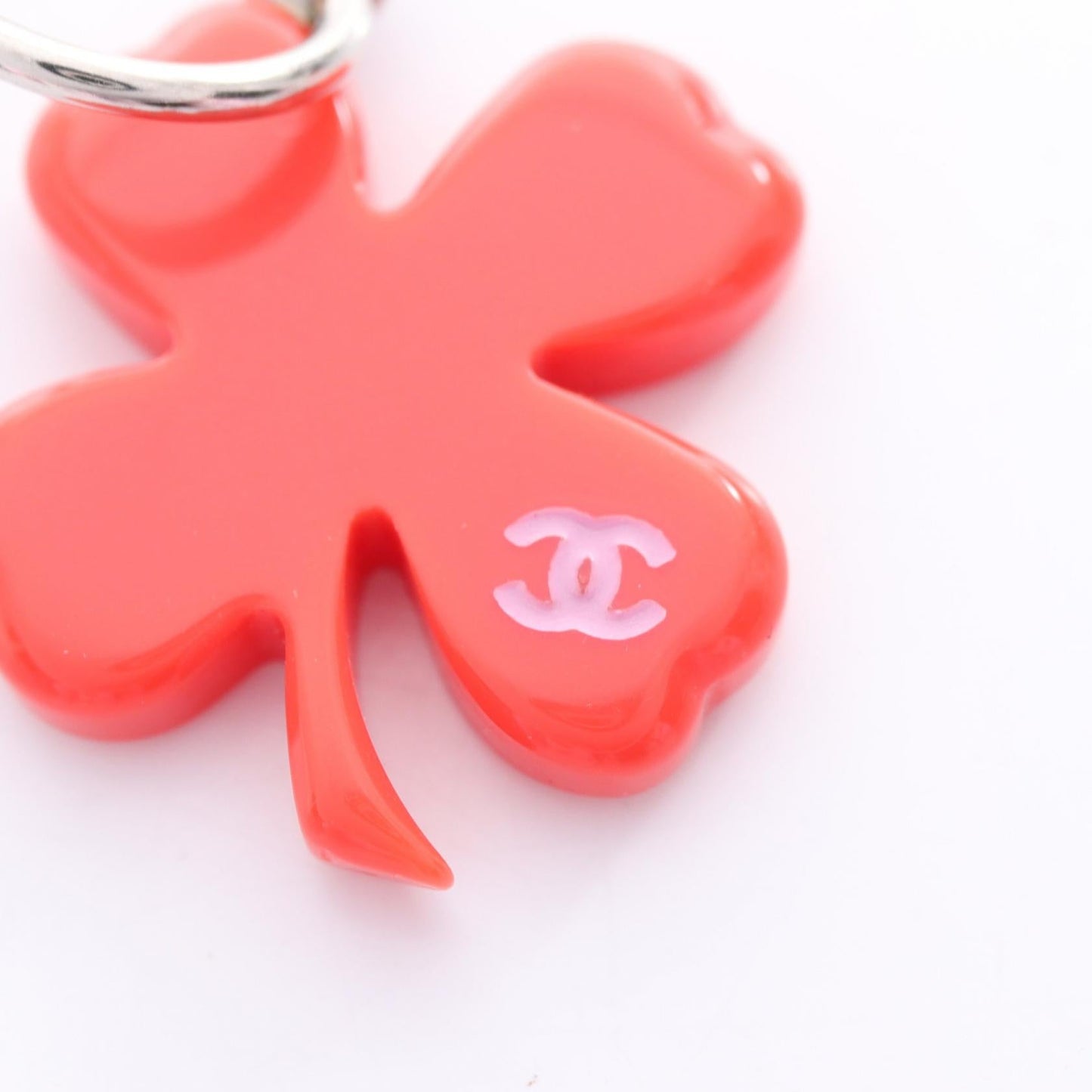 Chanel Coco Mark Clover Earrings