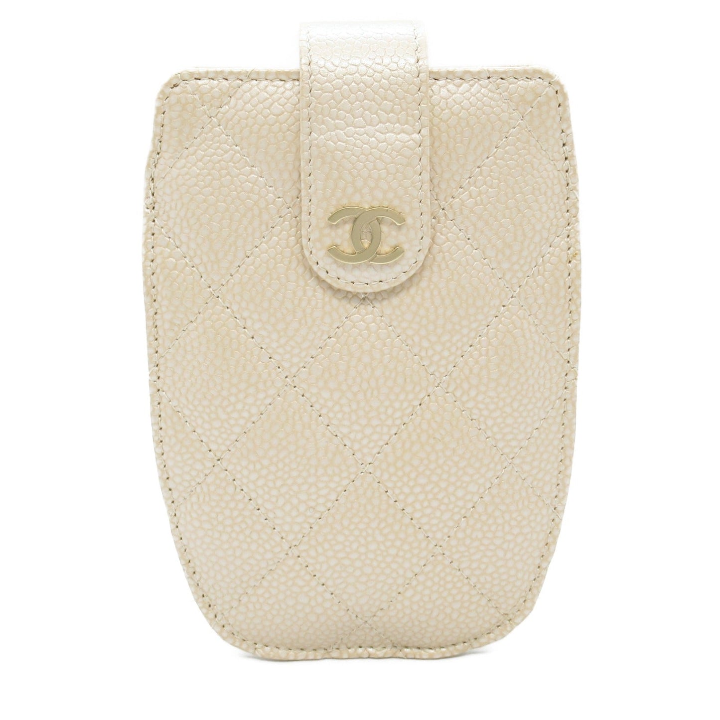 Chanel Matelassé Grained Calfskin Card Case