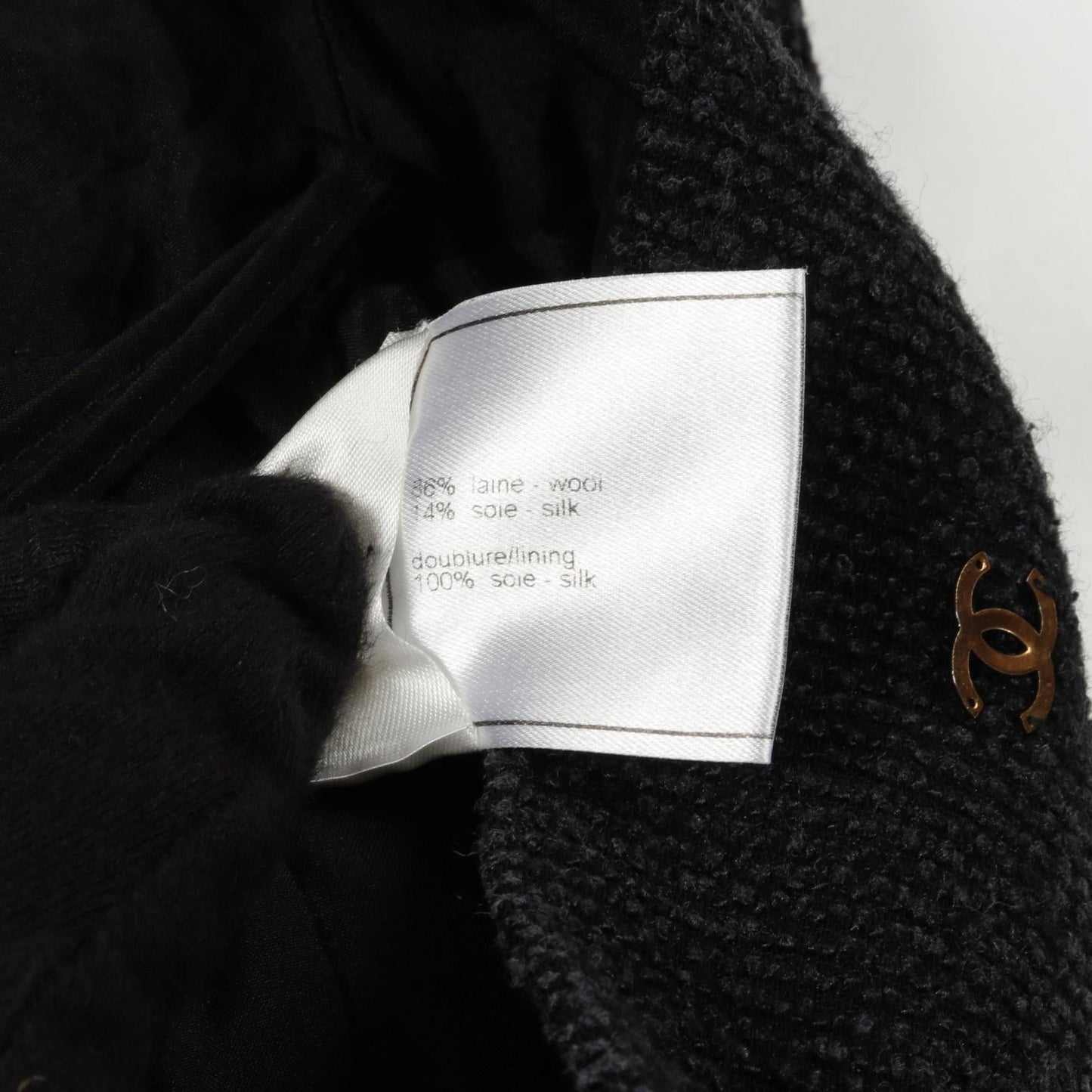 Chanel P23727 Wool Silk Skirt