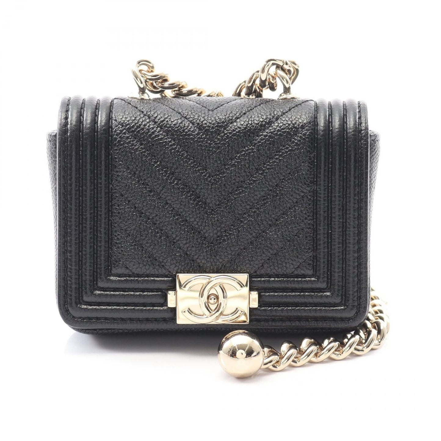 Chanel Boy Chanel Caviar Shoulder Bag
