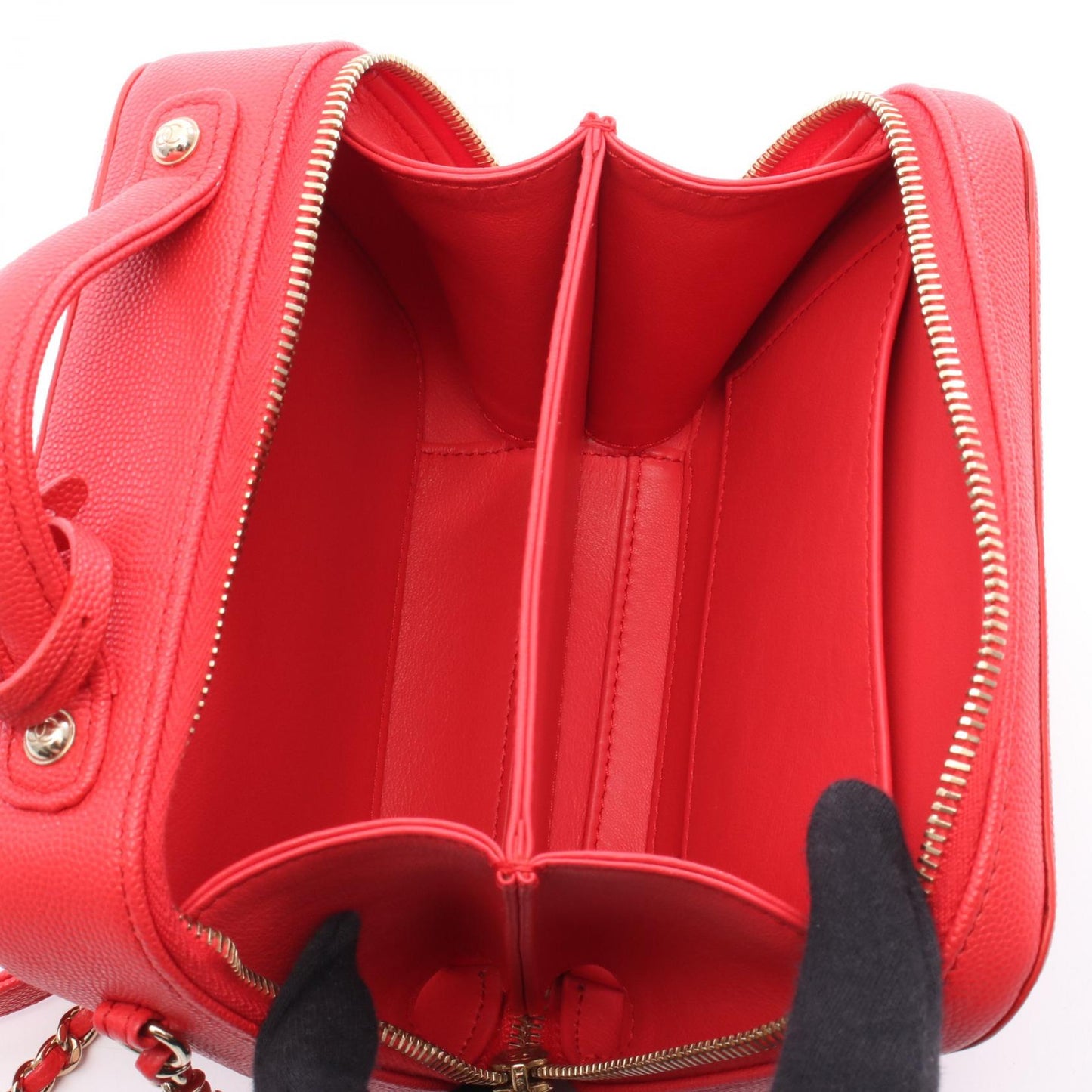Chanel CC Filigree Small Calf 2way Bag