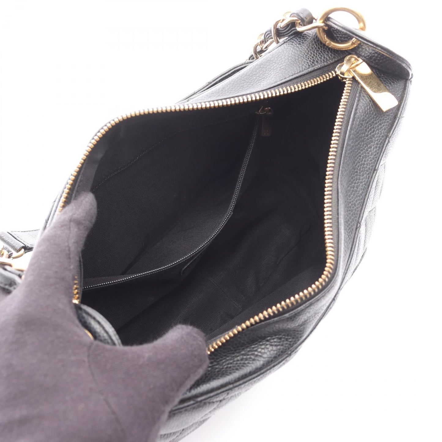 Chanel Matelasse Grained Calfskin Shoulder Bag