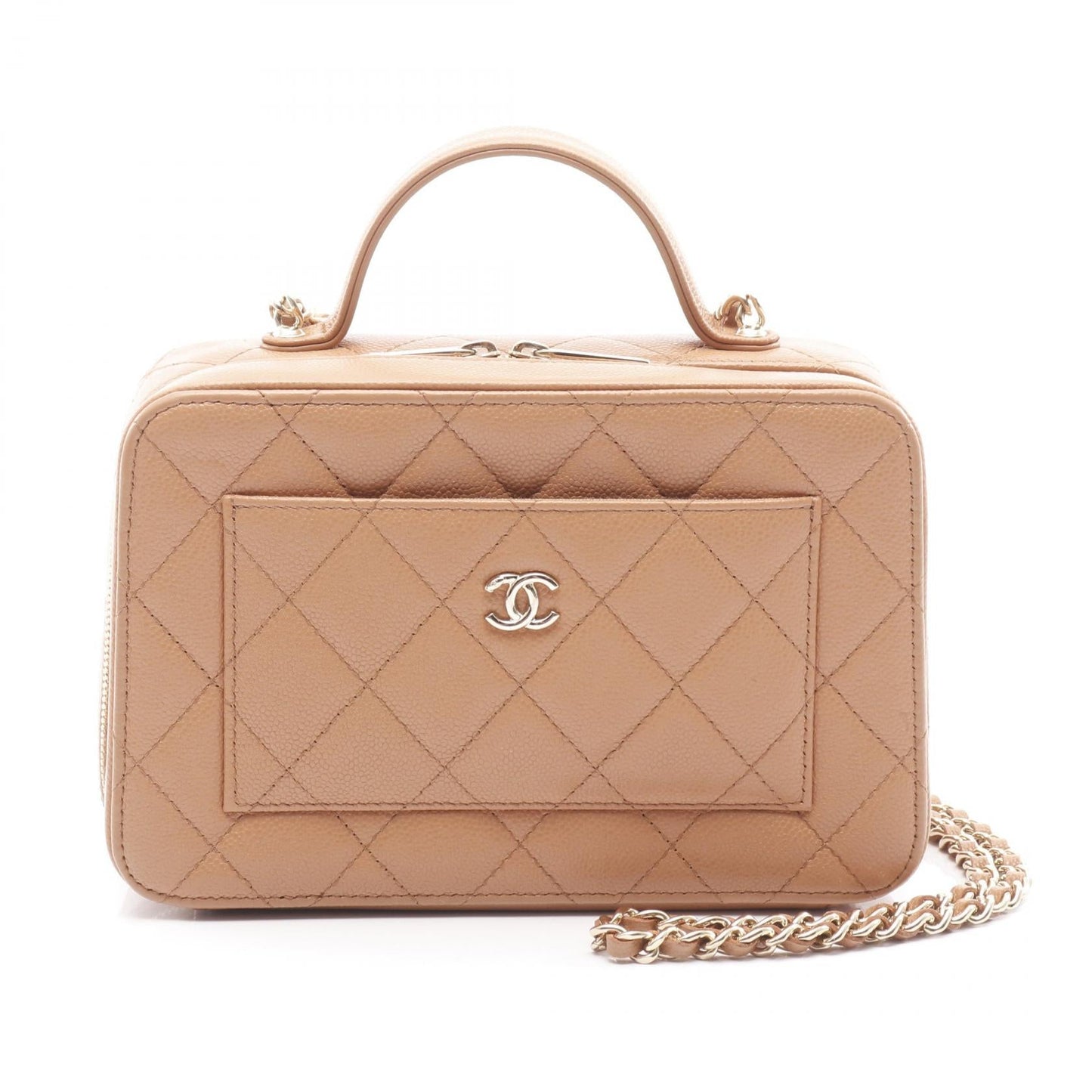 Chanel Matelasse Grained Calfskin Shoulder Bag