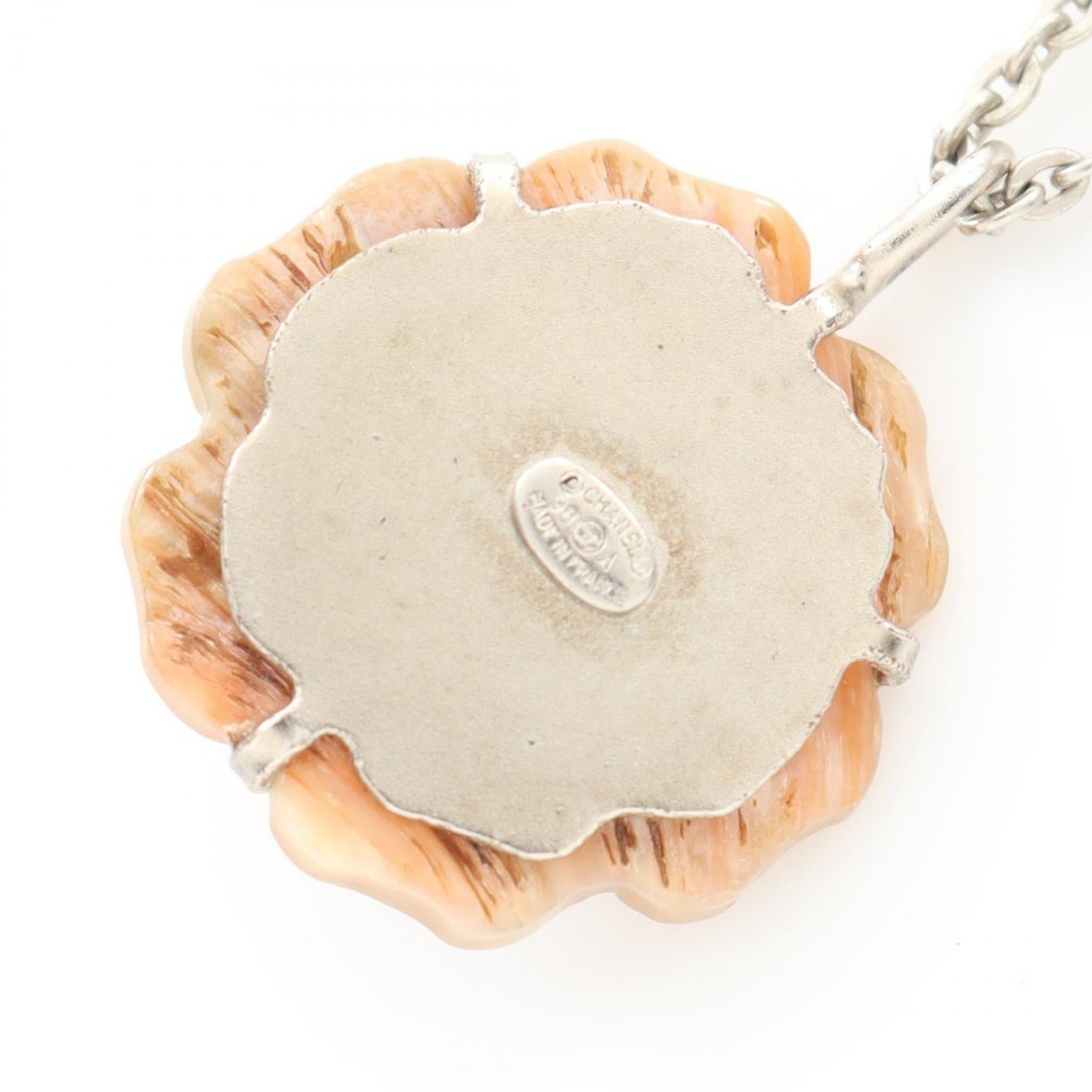 Chanel Camelia Necklace Shell Necklace