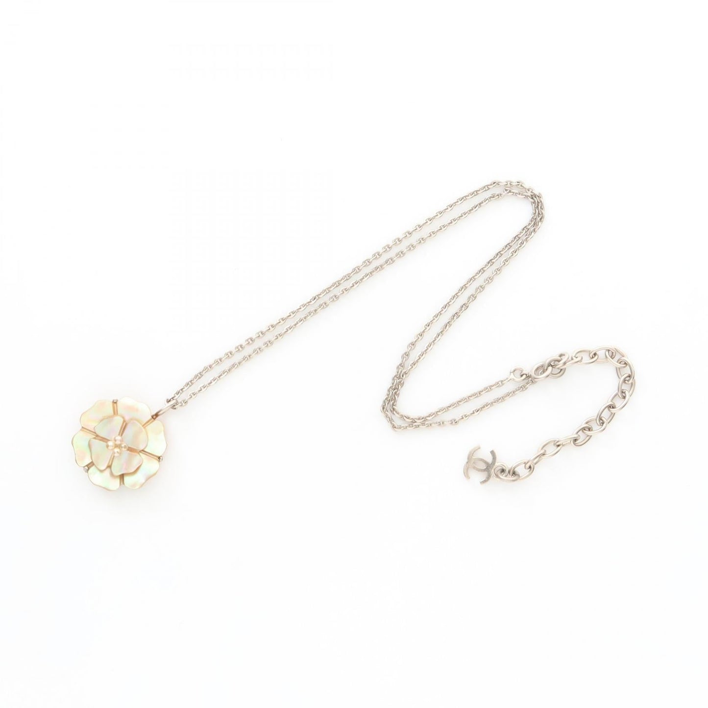 Chanel Camelia Necklace Shell Necklace