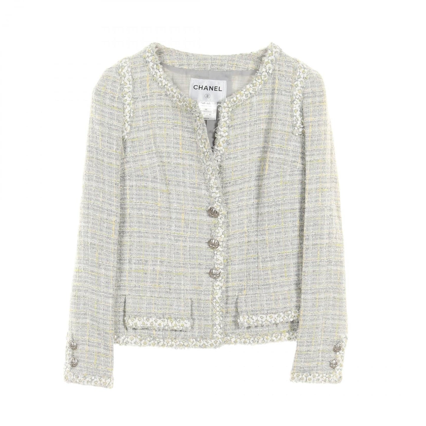 Chanel Tweed Wool Cotton Jacket