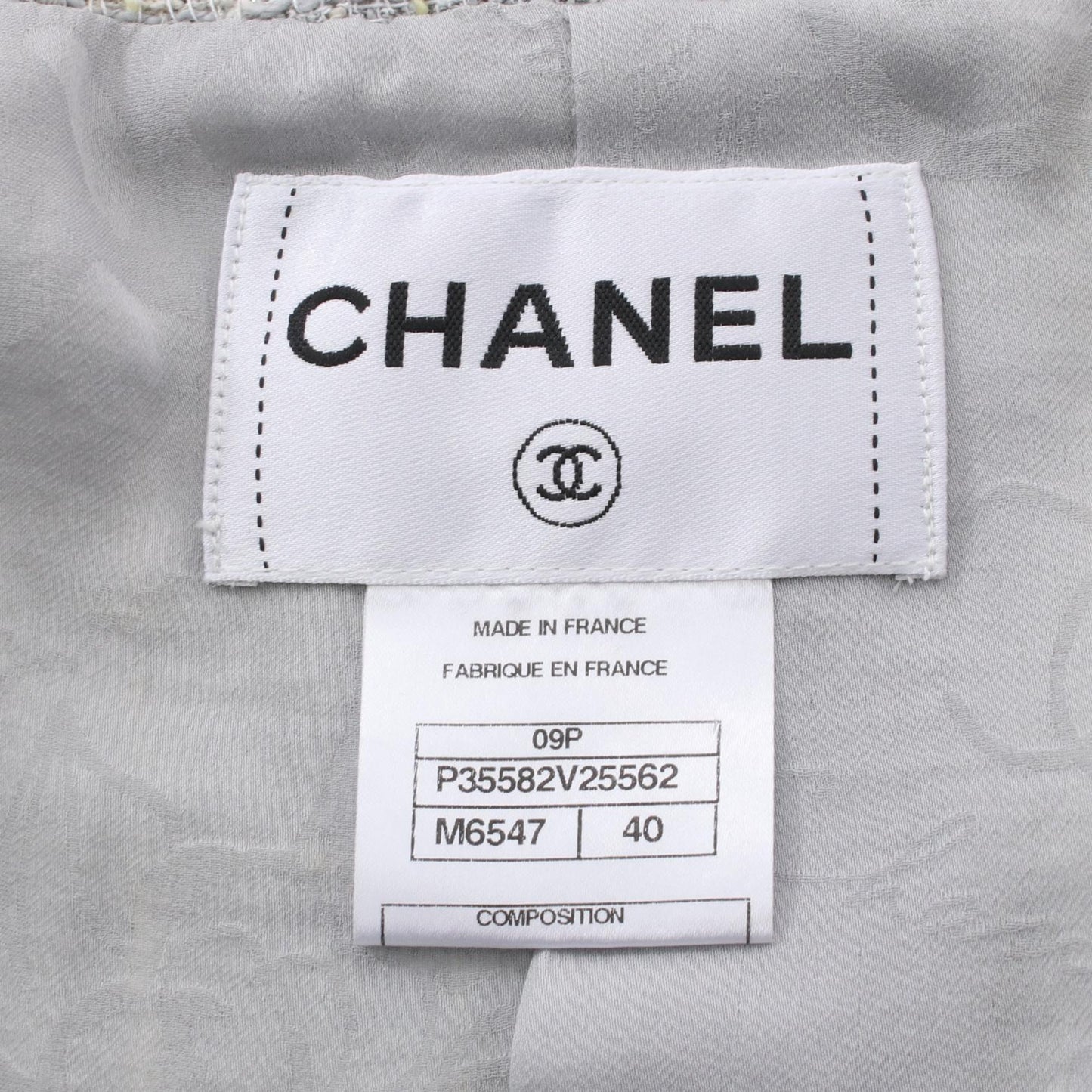 Chanel Tweed Wool Cotton Jacket