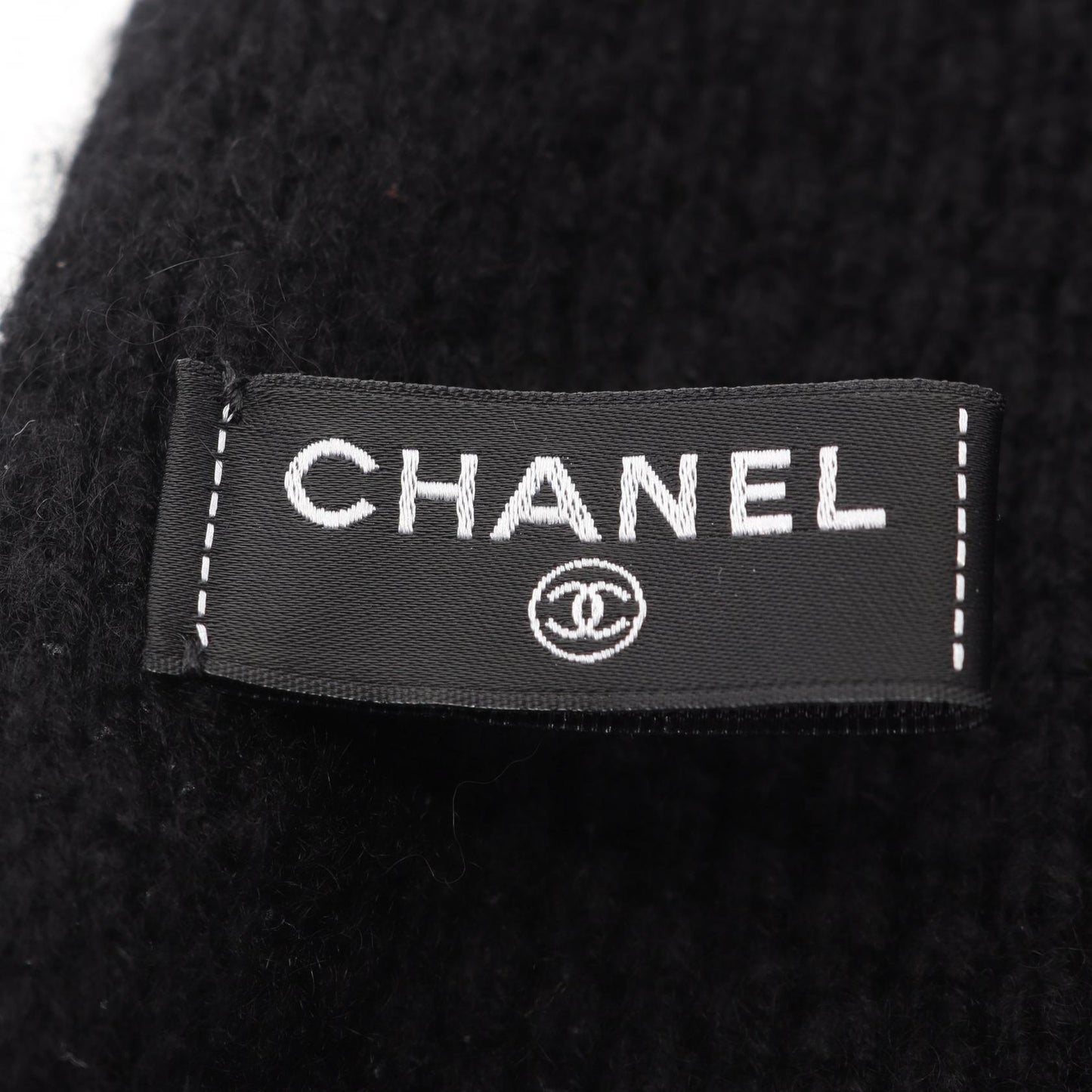 Chanel Coco Mark Cashmere Scarf