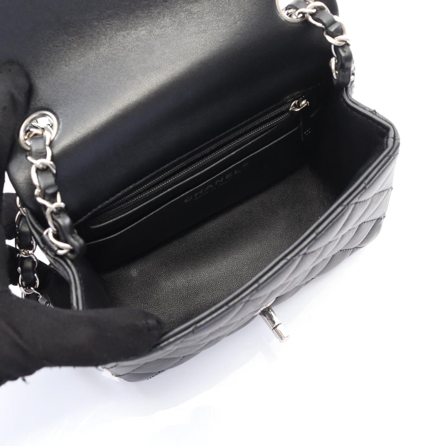 Chanel Mini Matelasse Lambskin Shoulder Bag