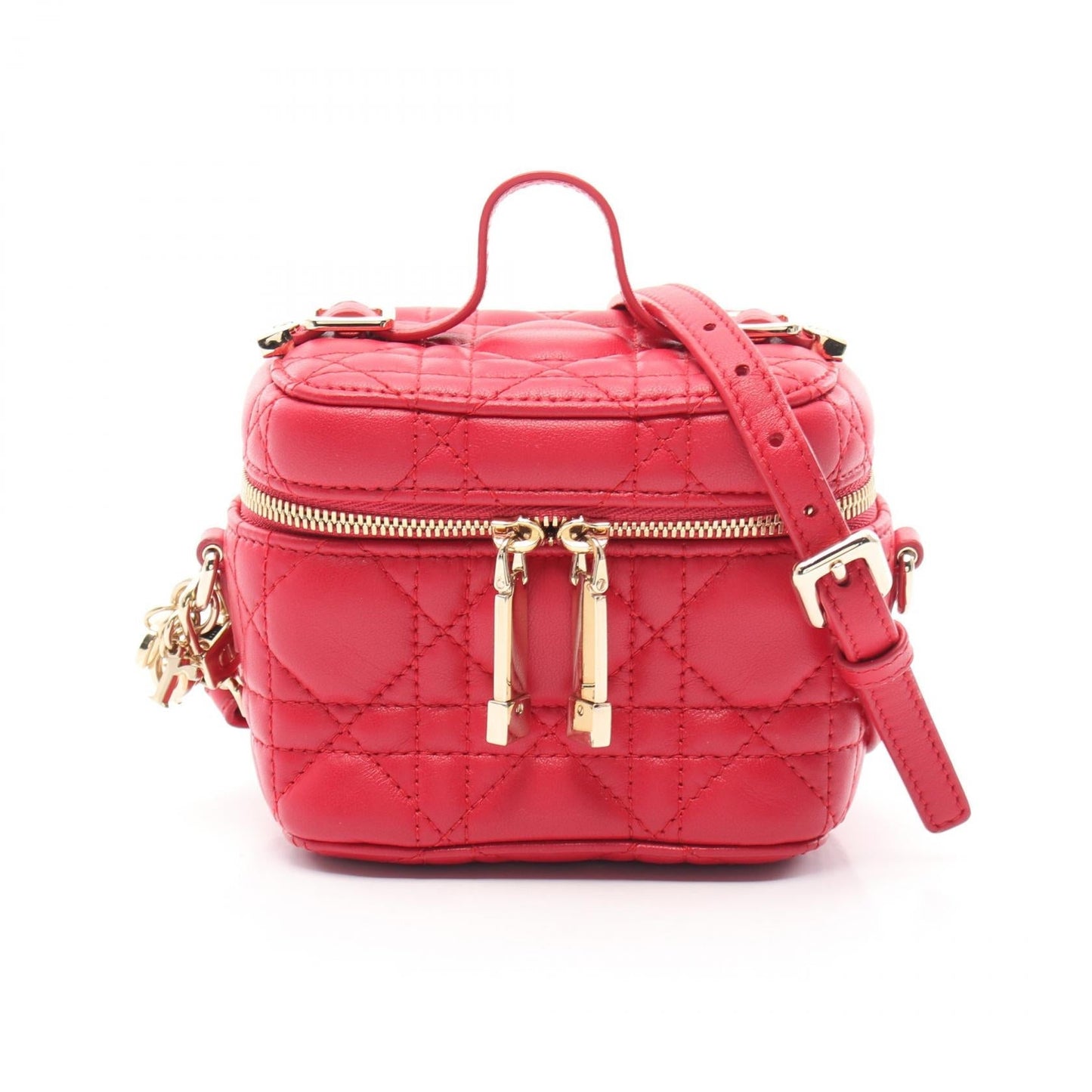 Dior Lady Dior Micro Vanity Leather Handbag