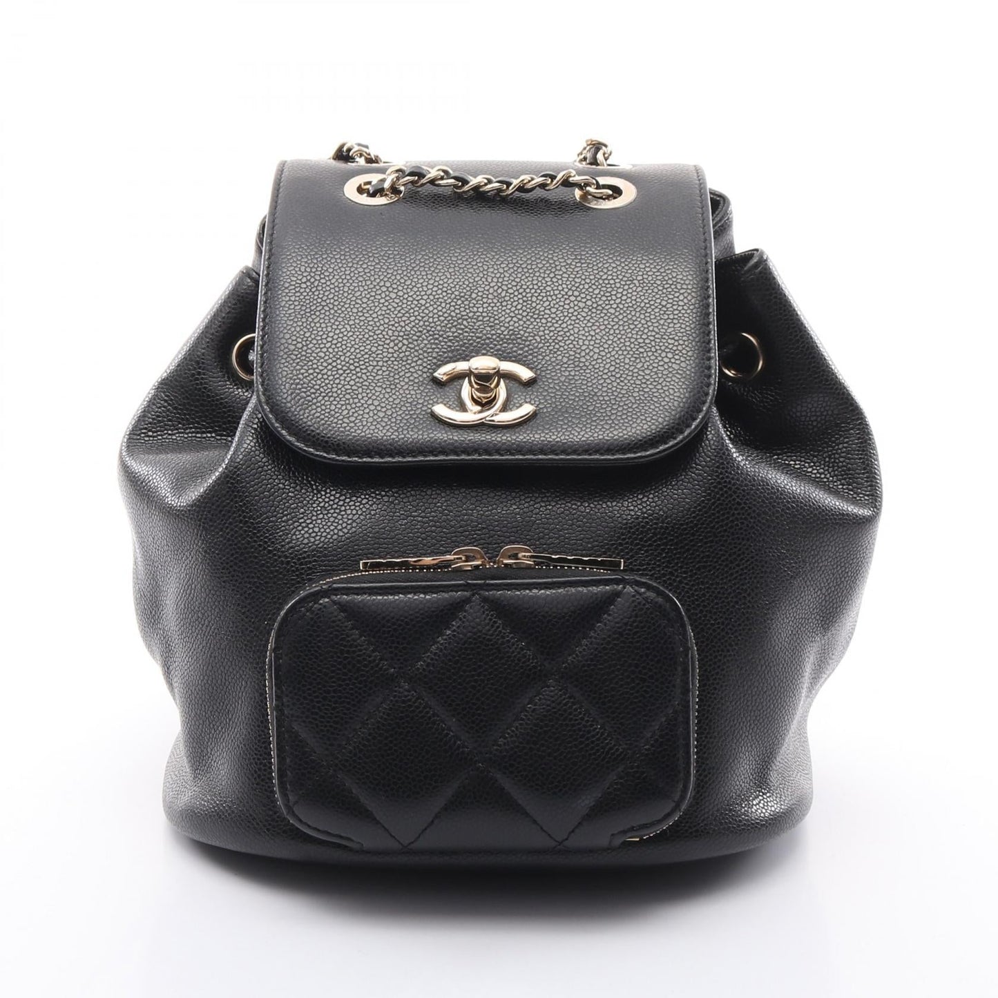 Chanel Matelasse Grained Calfskin Backpack