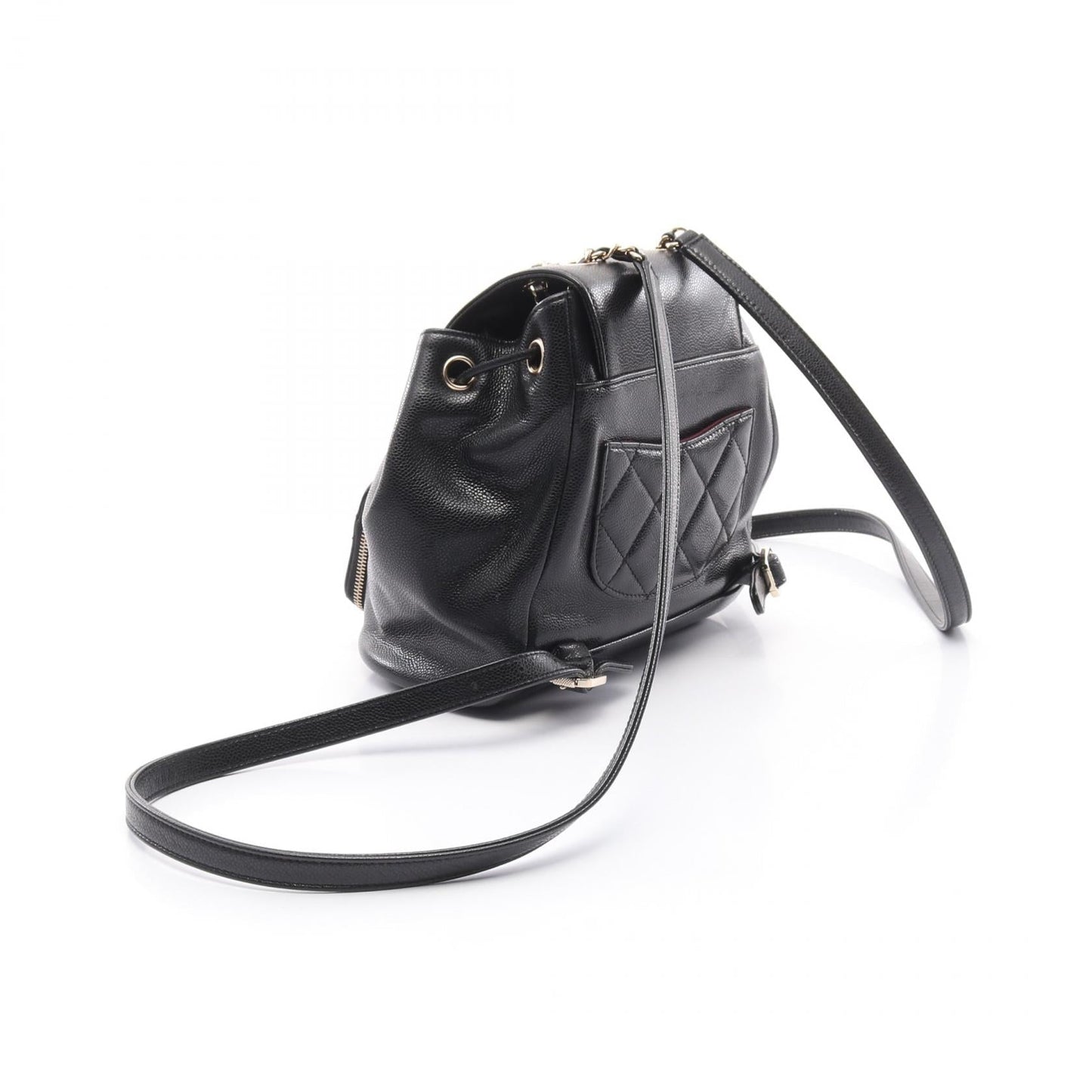 Chanel Matelasse Grained Calfskin Backpack