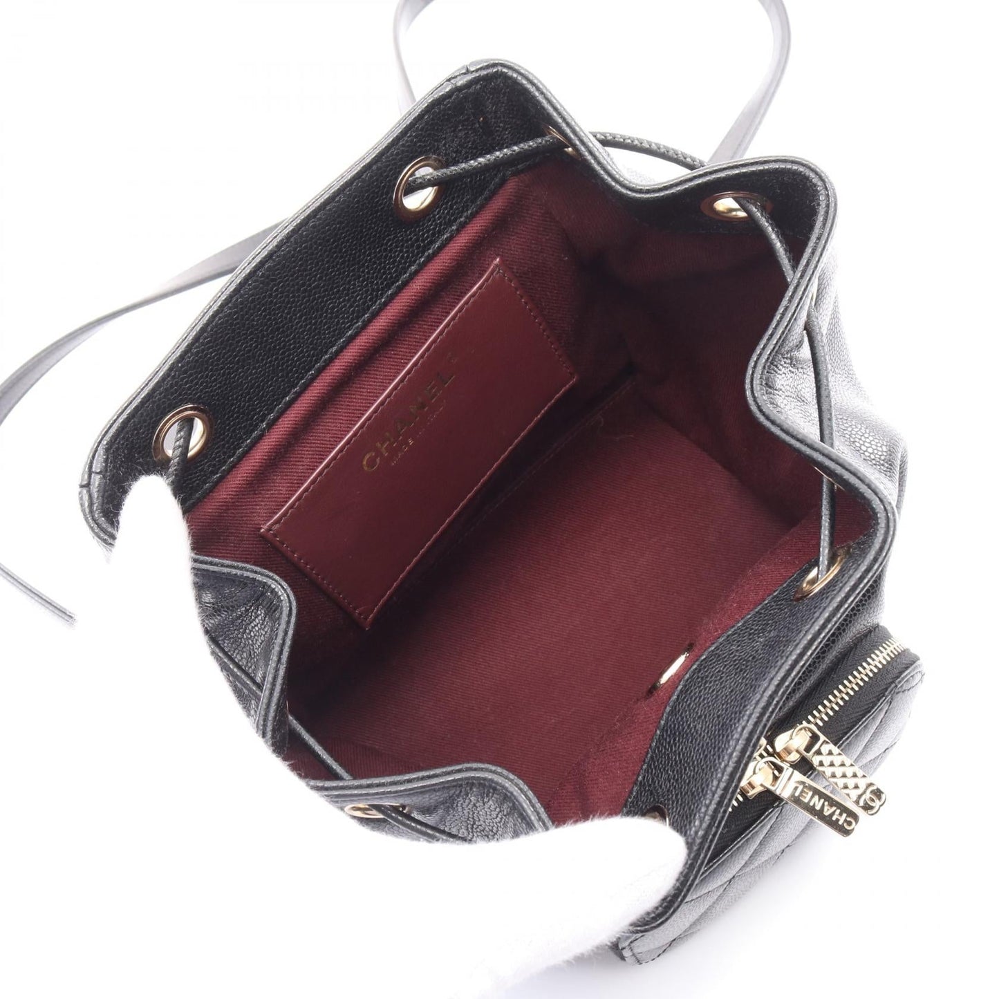 Chanel Matelasse Grained Calfskin Backpack