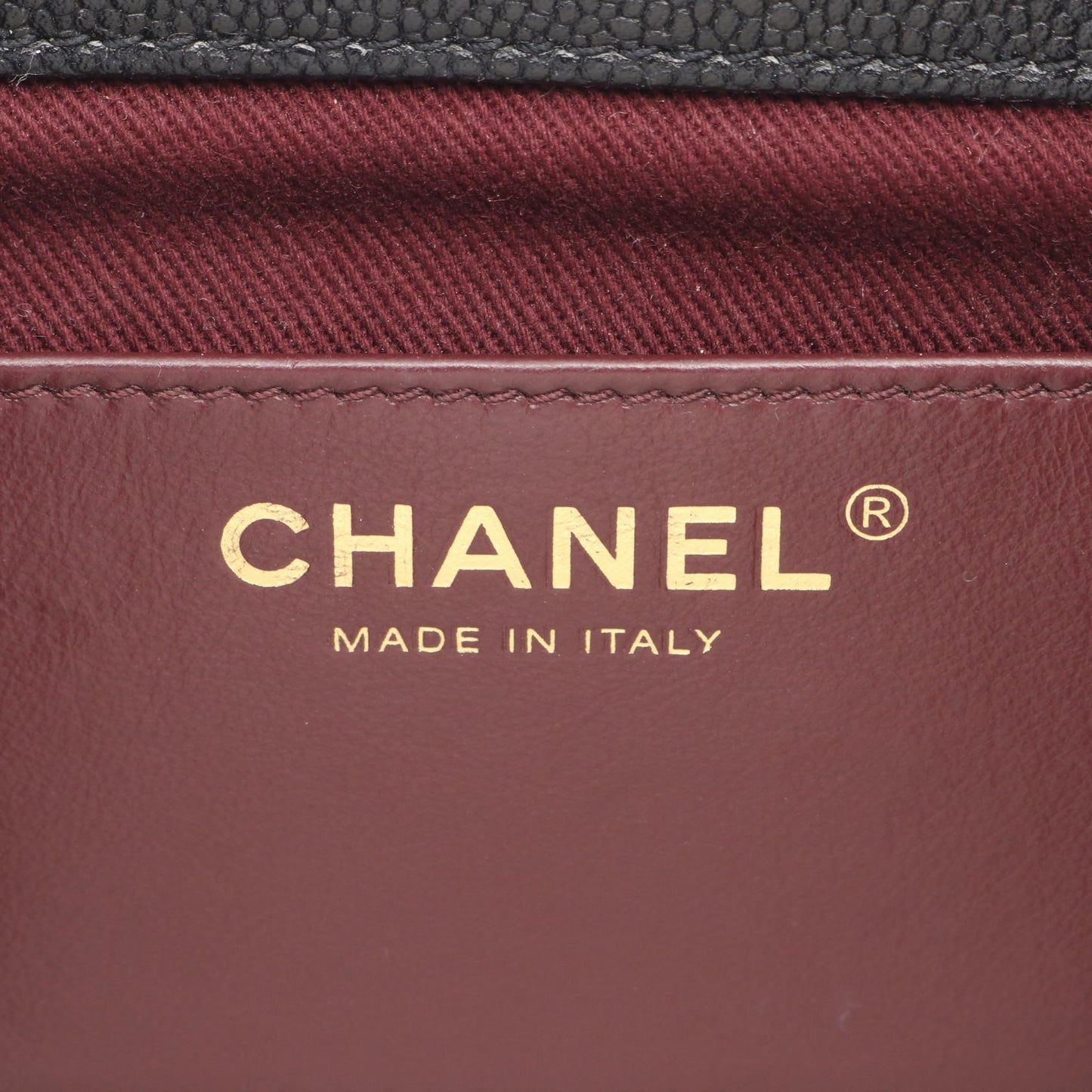 Chanel Matelasse Grained Calfskin Backpack