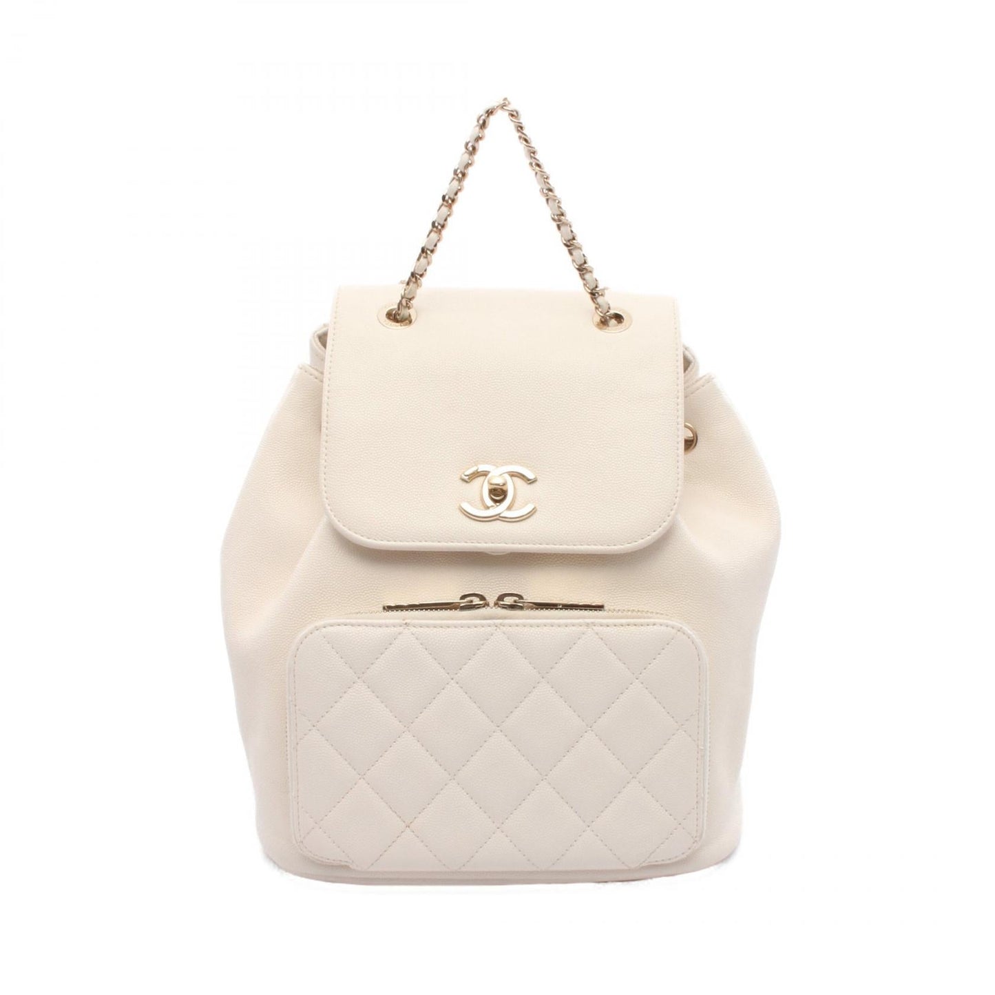 Chanel Matelasse Grained Calfskin Backpack