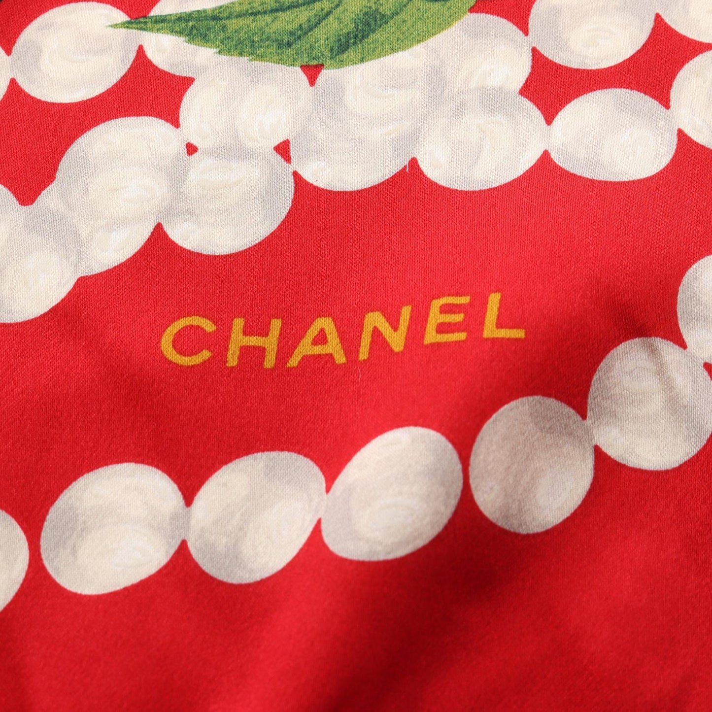 Chanel Gripoix Silk Scarf