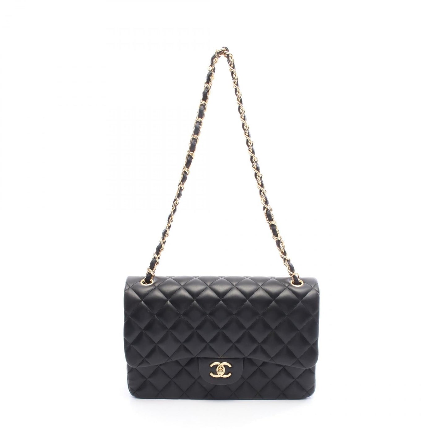 Chanel Classic Flap Bag Lambskin Shoulder Bag