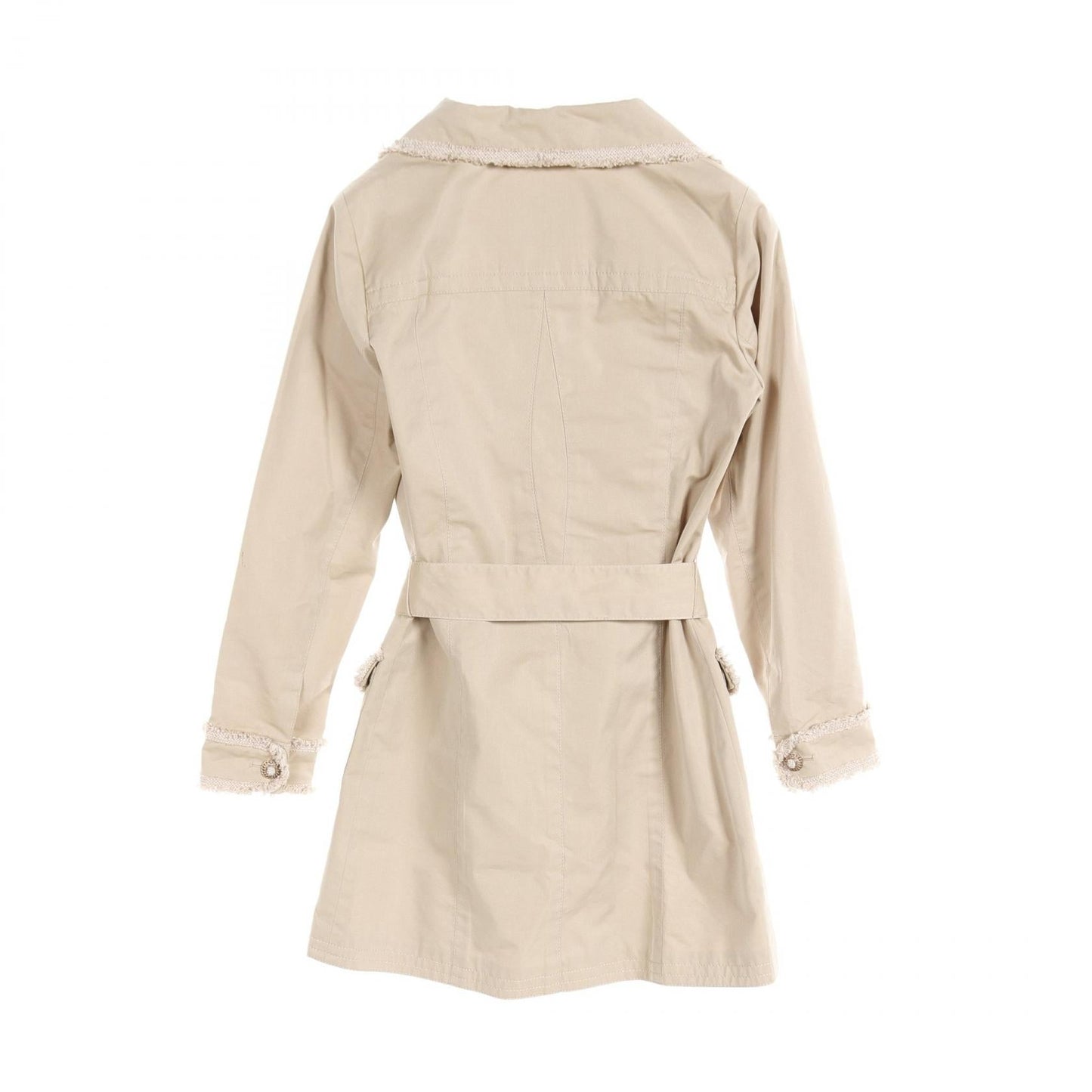 Chanel Silk Cotton Trench Coat