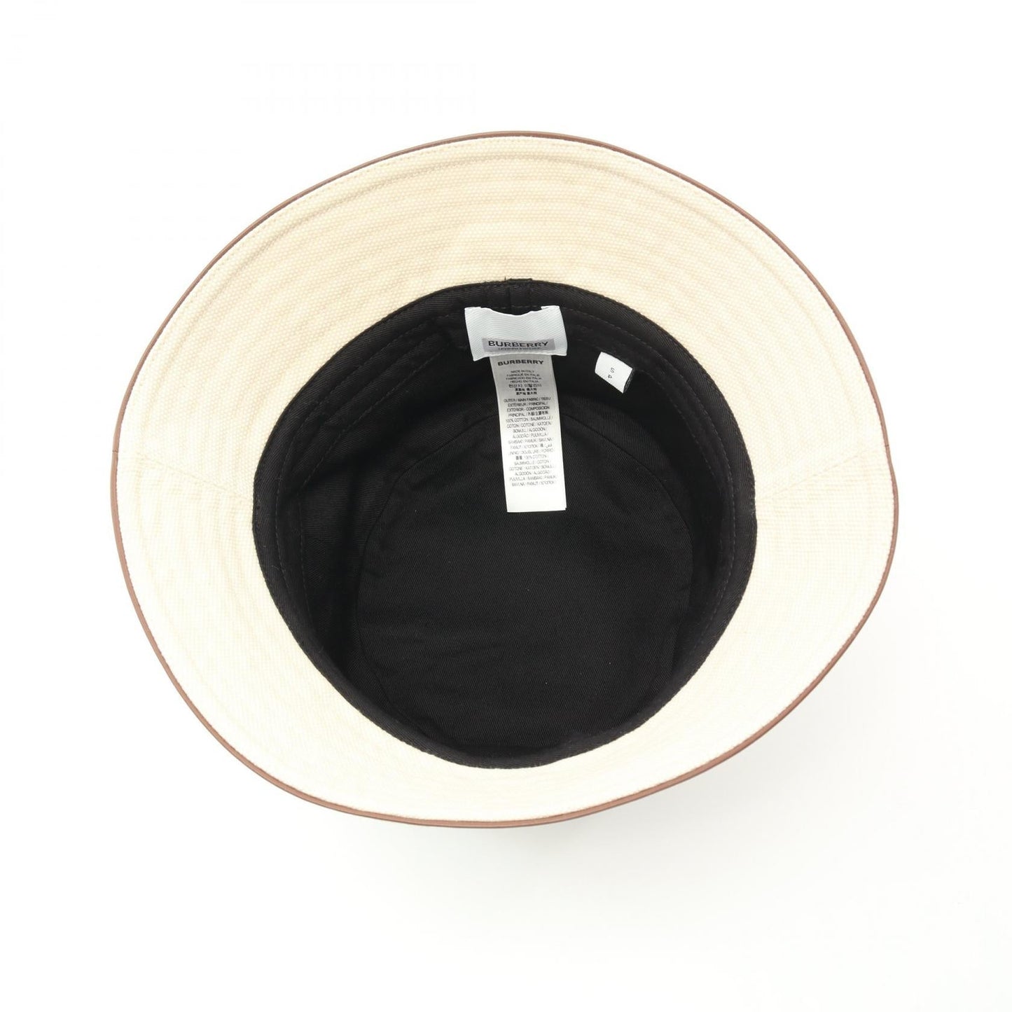 Burberry Horseferry Logo Embroidery Cotton Hat