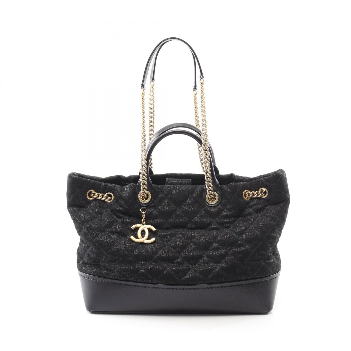 Chanel Matelasse Grained Calfskin Tote Bag