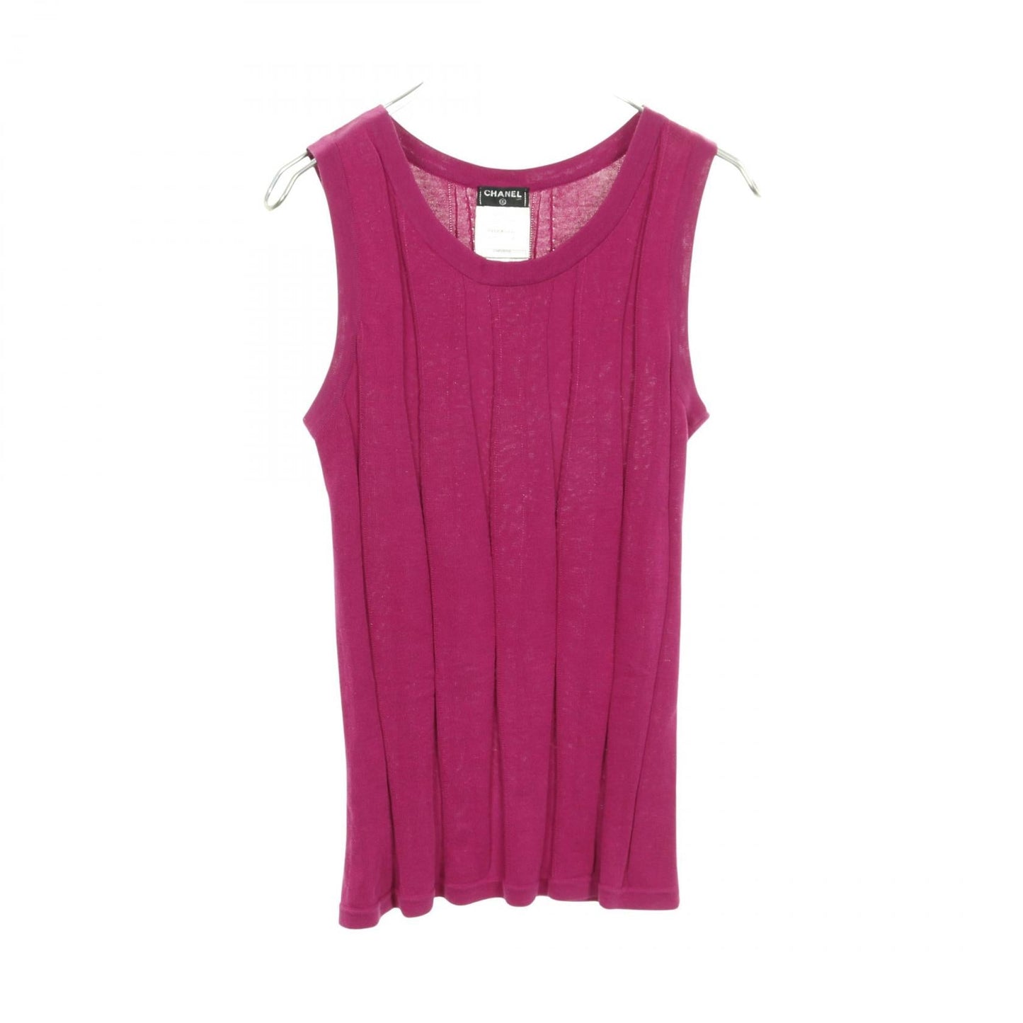 Chanel Coco Mark Cotton Tank Top