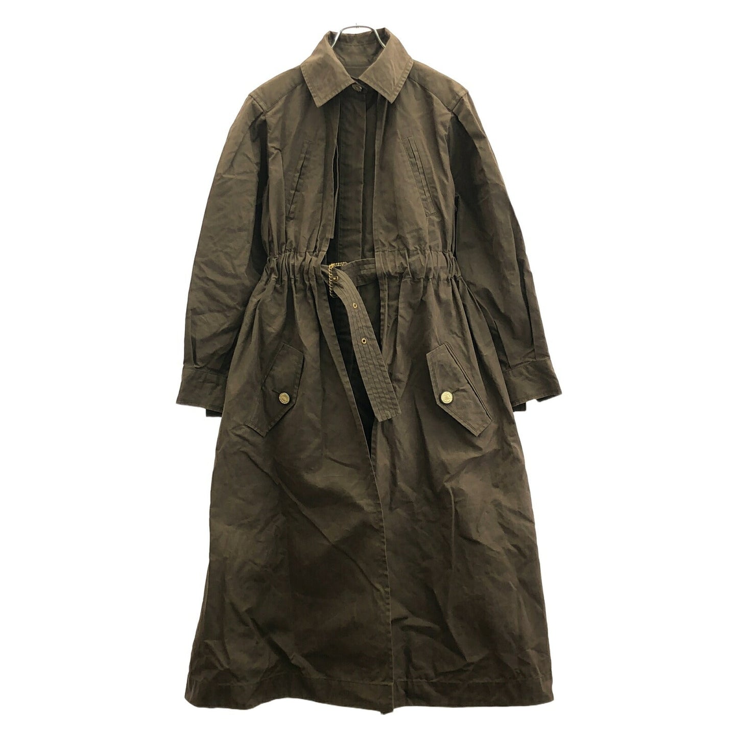 Chanel Long Coat Cotton Coat