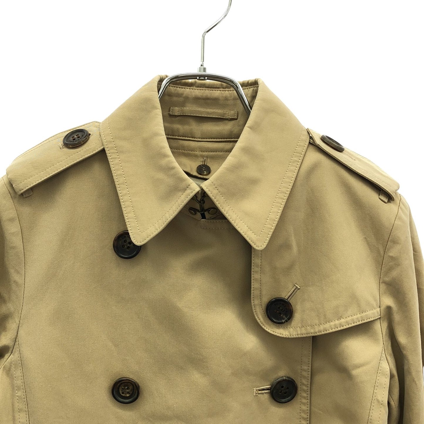 Burberry London Trench Coat Cotton Trench Coat