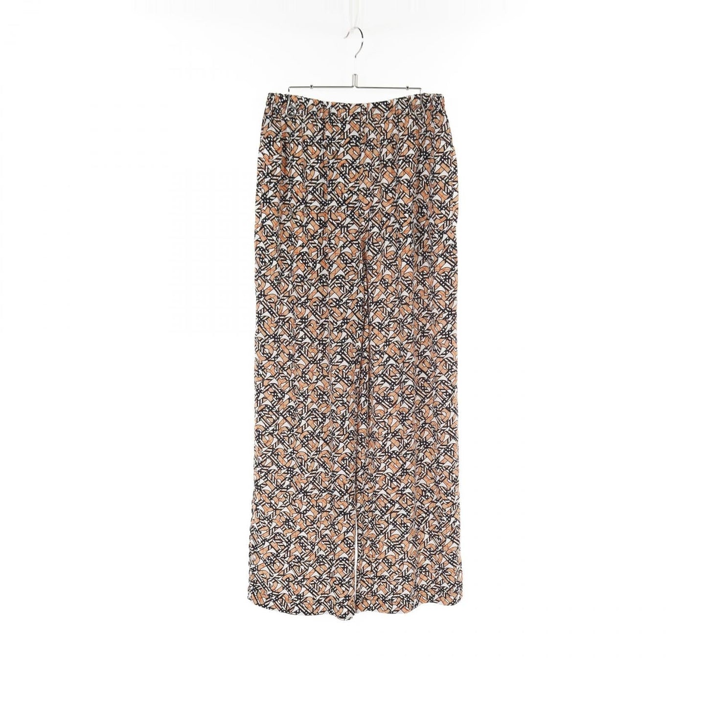 Burberry TB Logo Nova Check Silk Pants
