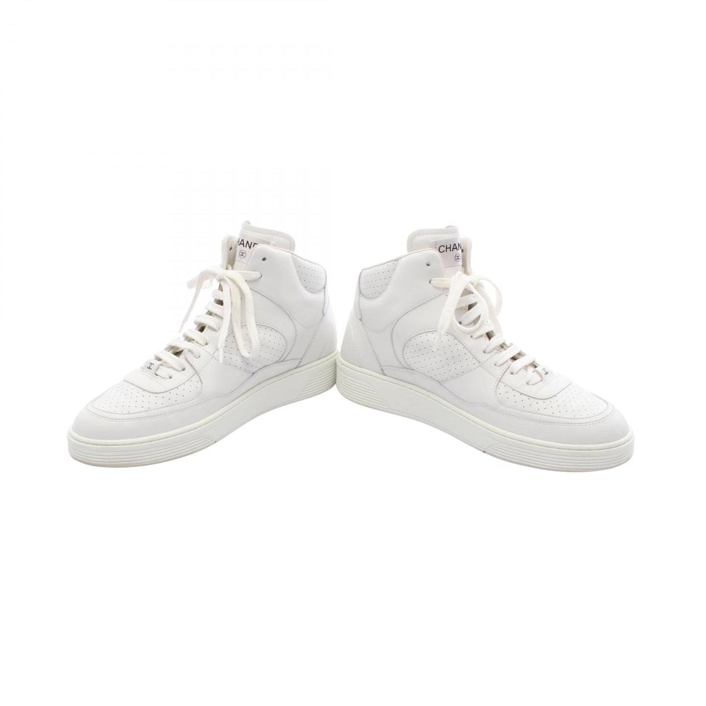 Chanel Coco Mark Leather Sneakers