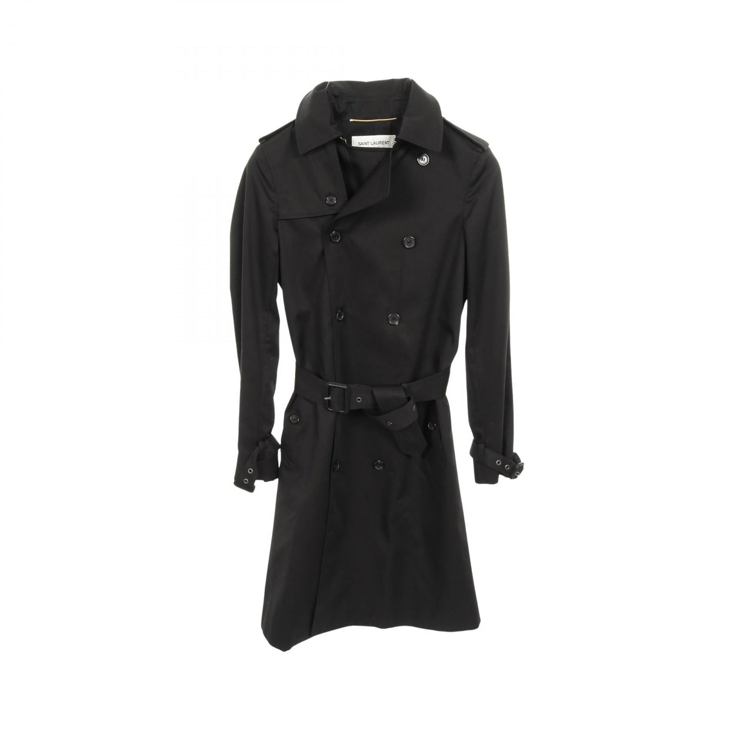 Saint Laurent Paris 507530 Polyester Trench Coat
