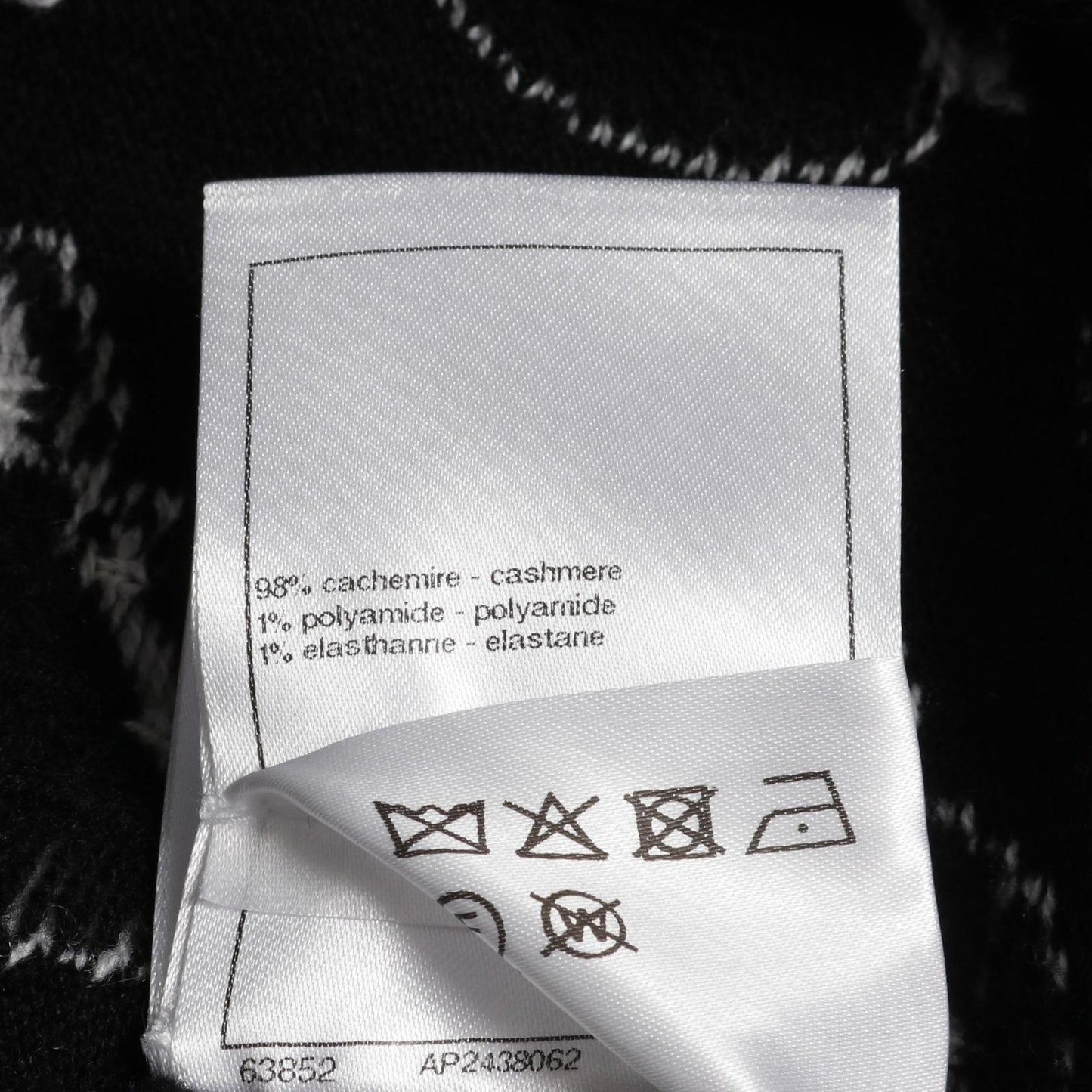 Chanel Coco Mark Flower Logo Cashmere Knitwear