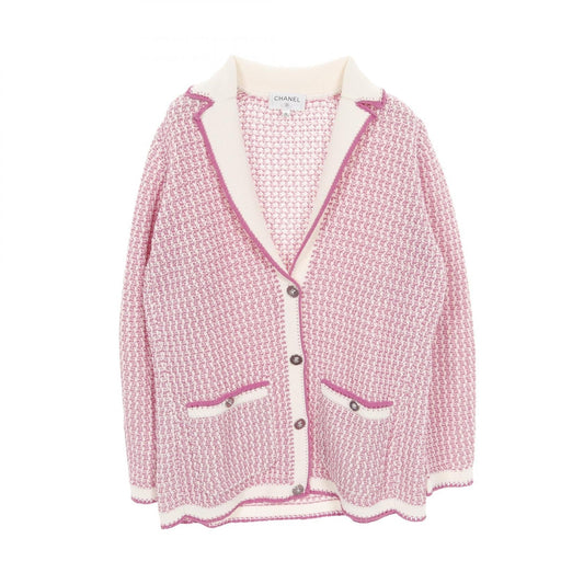 Chanel Lion Button Cotton Cardigan