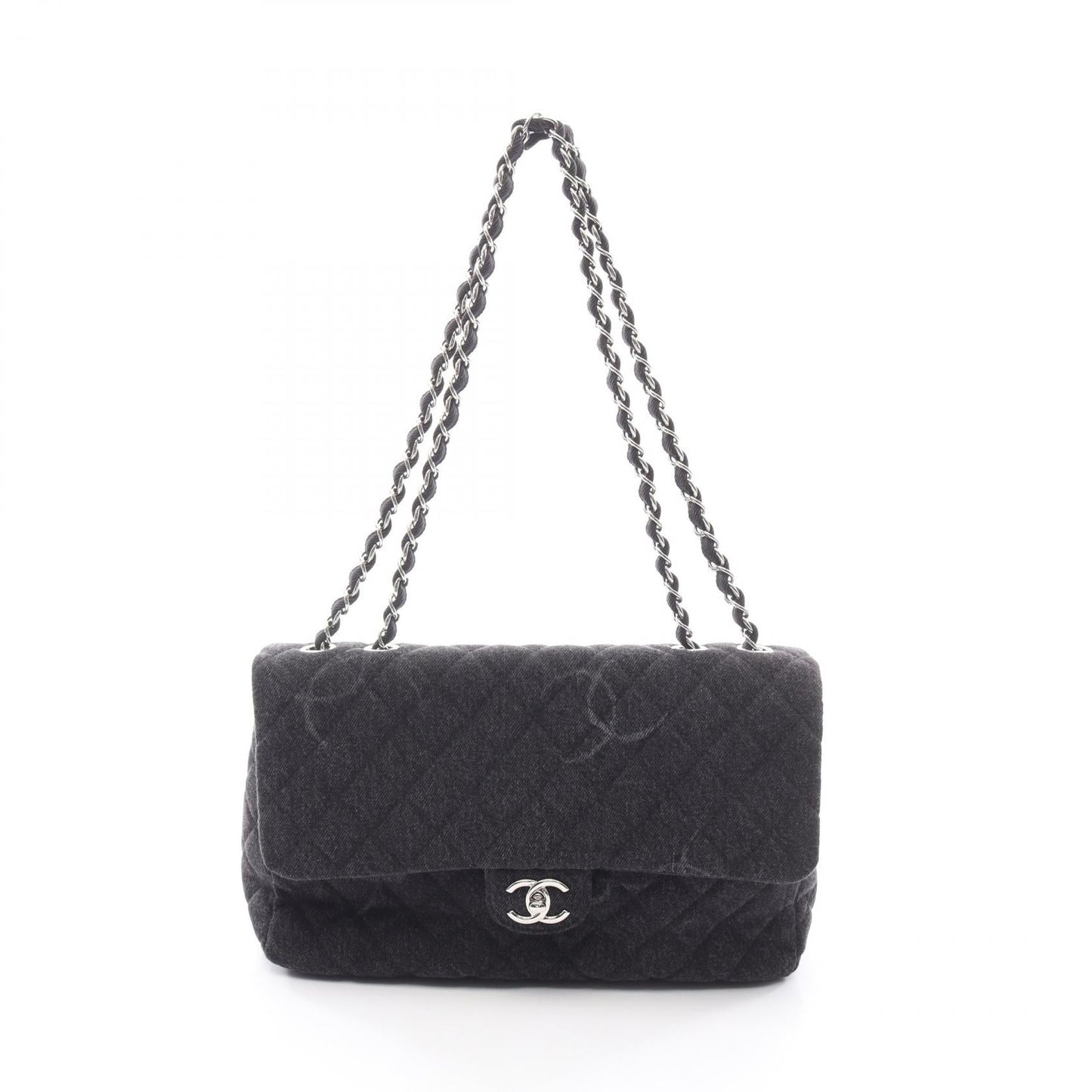 Chanel Matelasse Denim Shoulder Bag