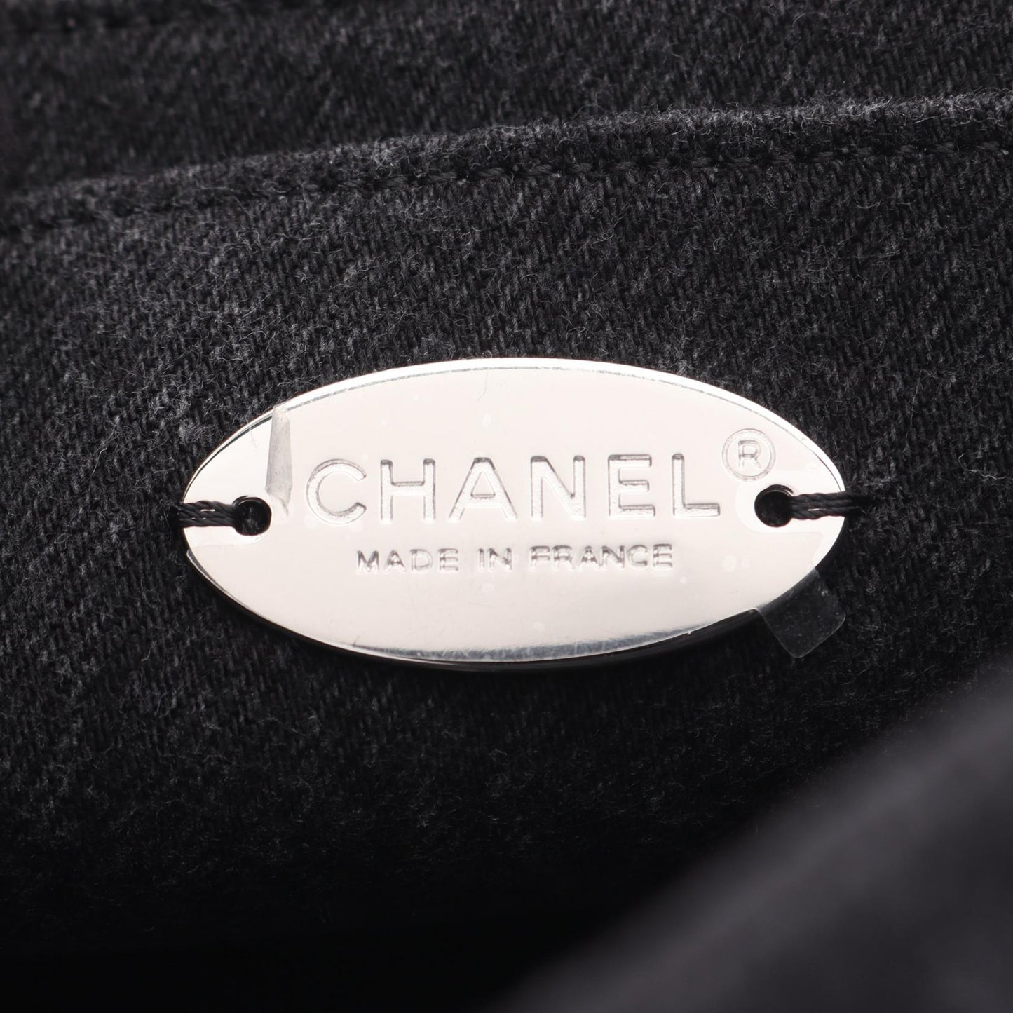 Chanel Matelasse Denim Shoulder Bag