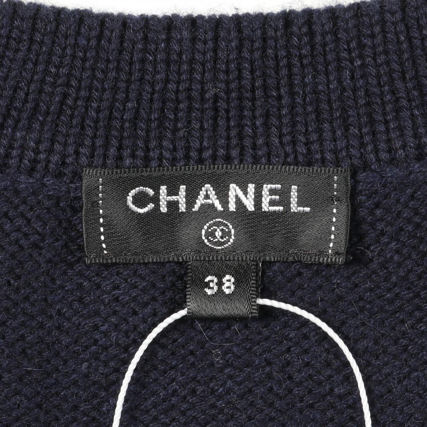 Chanel Coco Mark Cashmere Cotton Cardigan