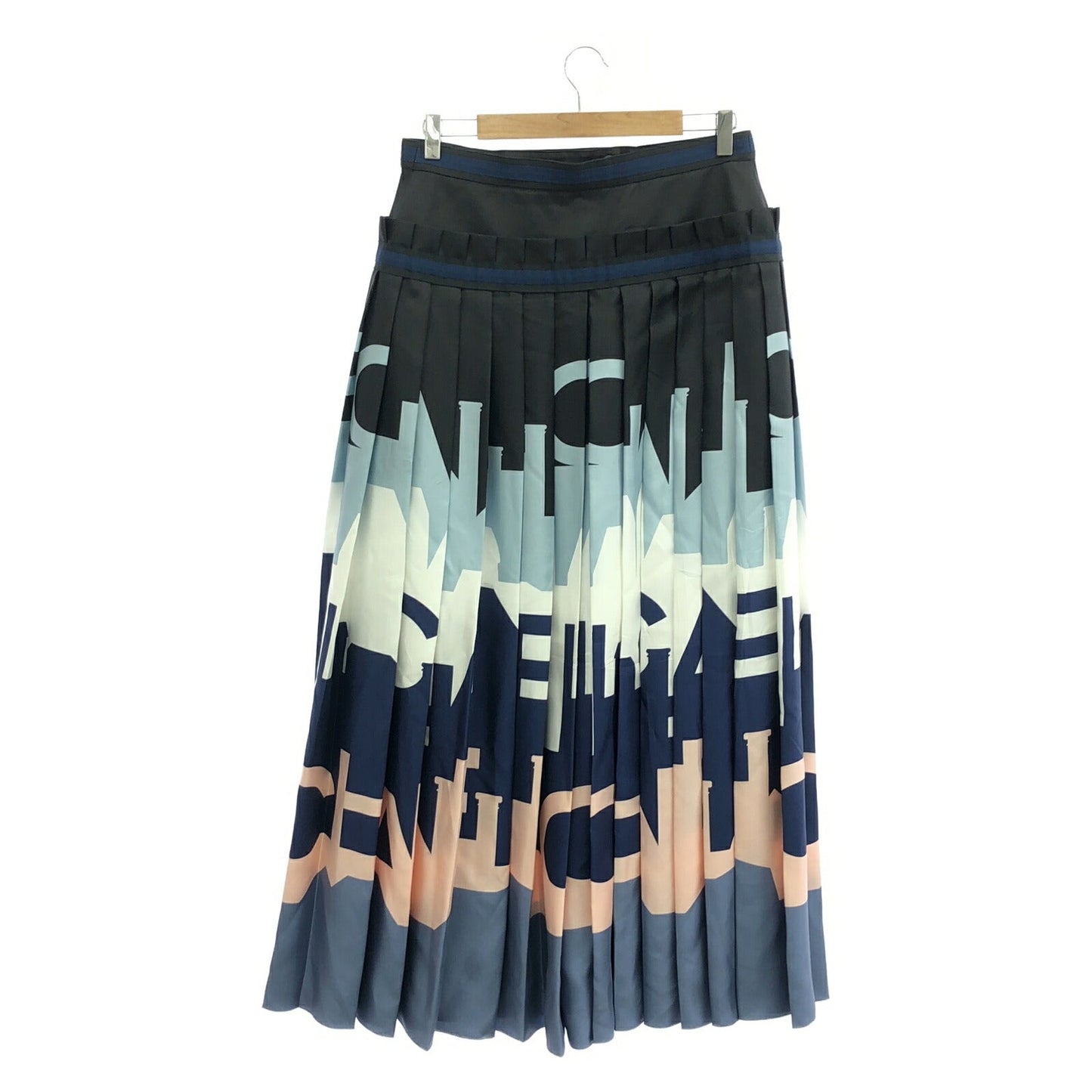 Chanel Long Skirt Silk Skirt