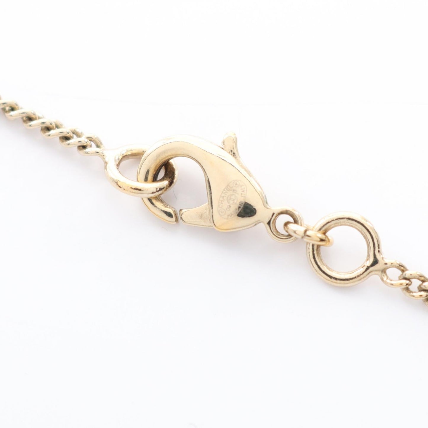 Chanel Coco Mark Matelasse Necklace