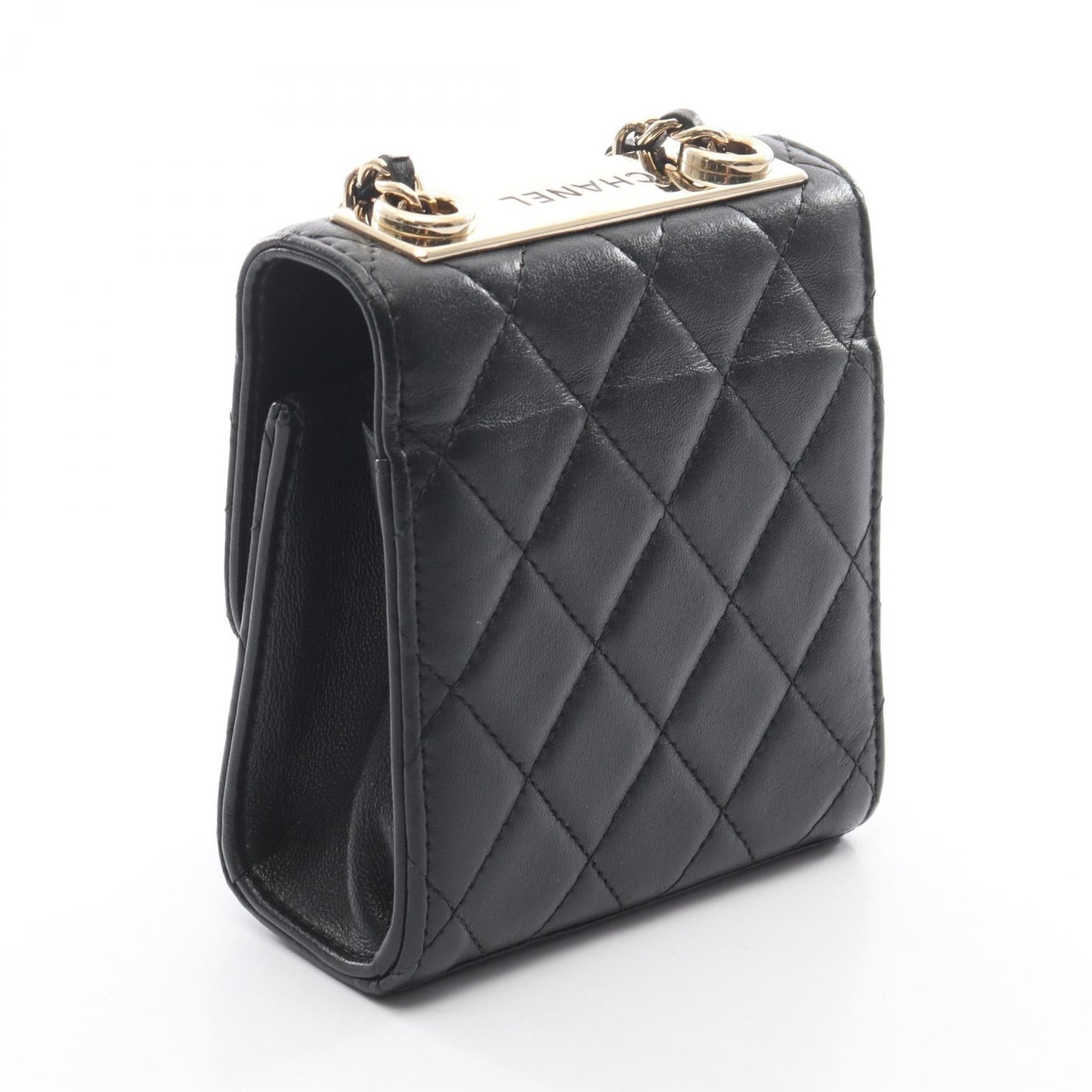 Chanel Mini Matelassé Lambskin Shoulder Bag