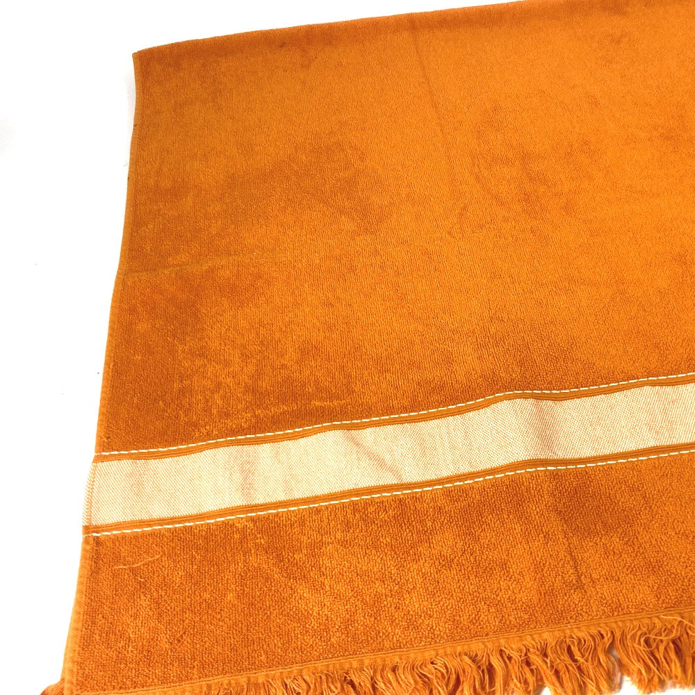 HERMES towel cotton Orange Bath towel Interior Throw Blanket Yachting beach towel logo Women  d