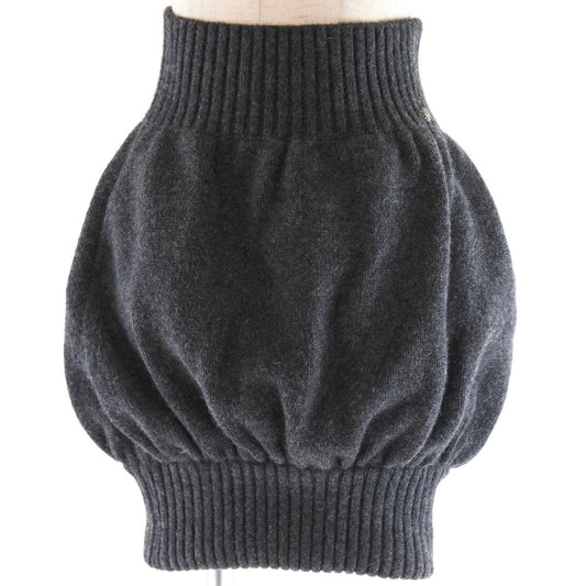 CHANEL skirt P33485K00877 cashmere gray Women 38