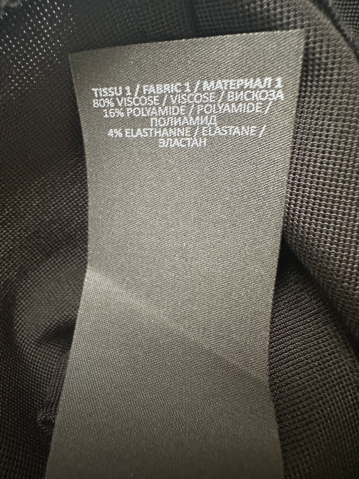 Balmain Black Knit Stirrup Leggings Size XS (UK 4-6)
