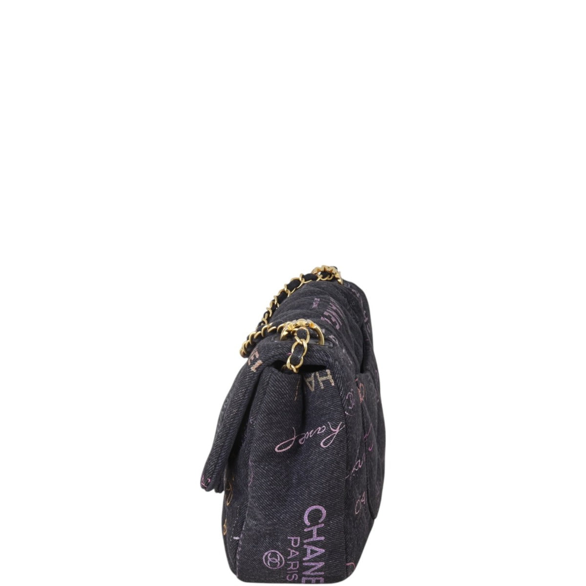 Chanel Denim Mood Flap Bag Large