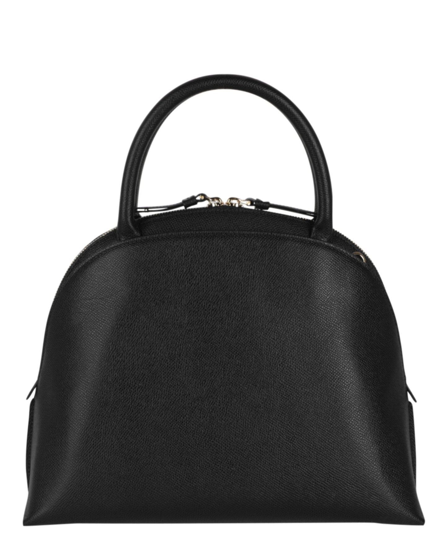 Ferragamo Womens Gancini Medium Top Handle Bag